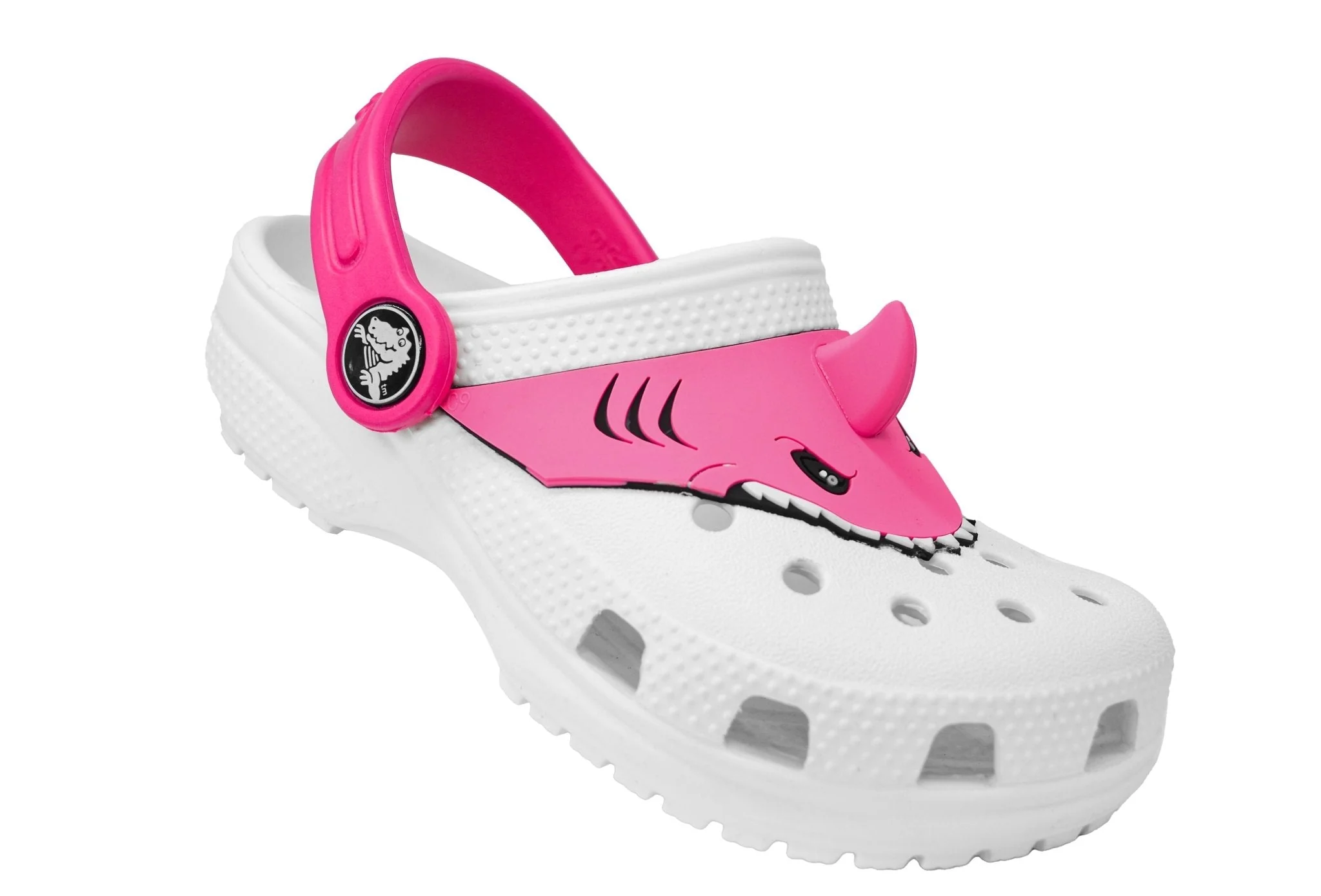 Kids' Crocs Fun Lab Classic I AM Shark Clog - Image 2