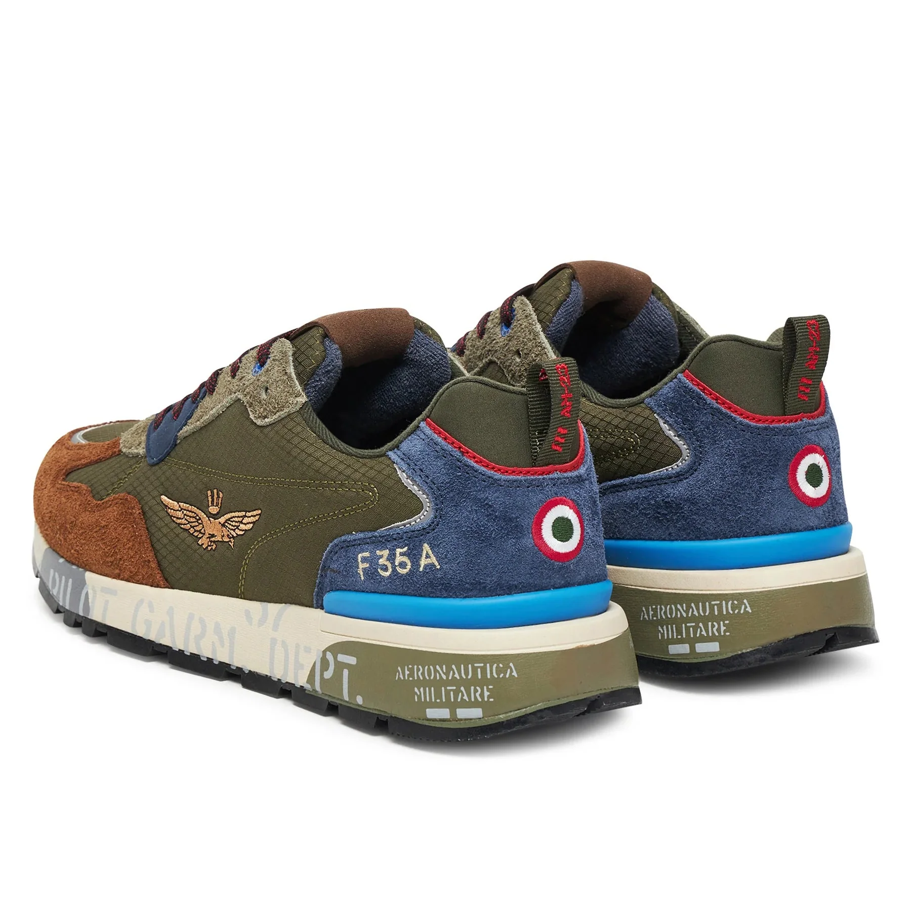 Aeronautica Militare F-35A Sneakers Shoes OLV - Image 4
