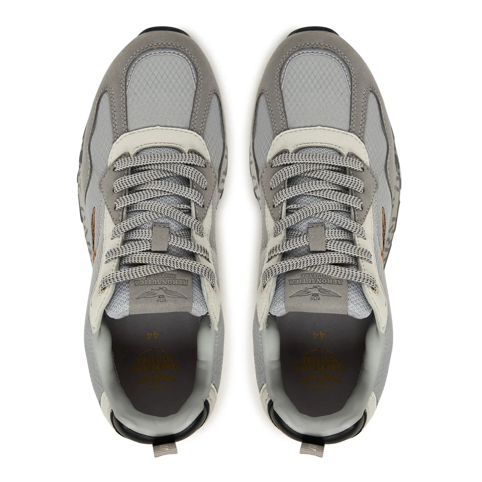 AERONAUTICA Militare F35A Men's sneakers GREY - Image 4