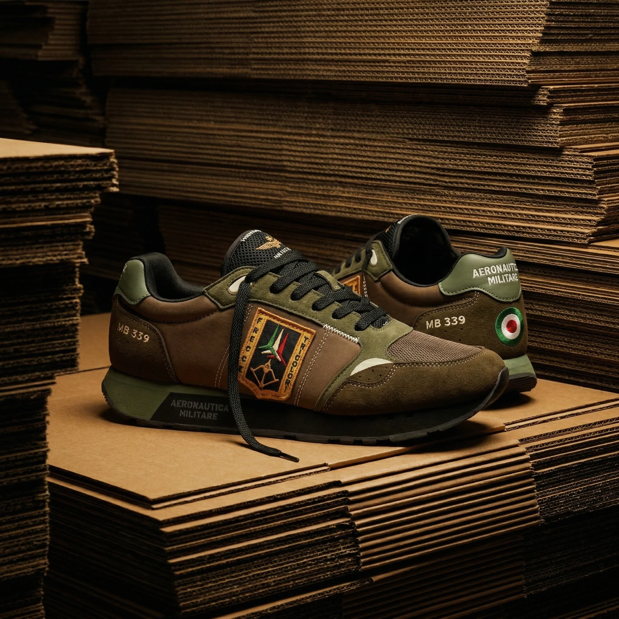 Aeronautica Militare MB-339 Men's Militare OLV - Image 6