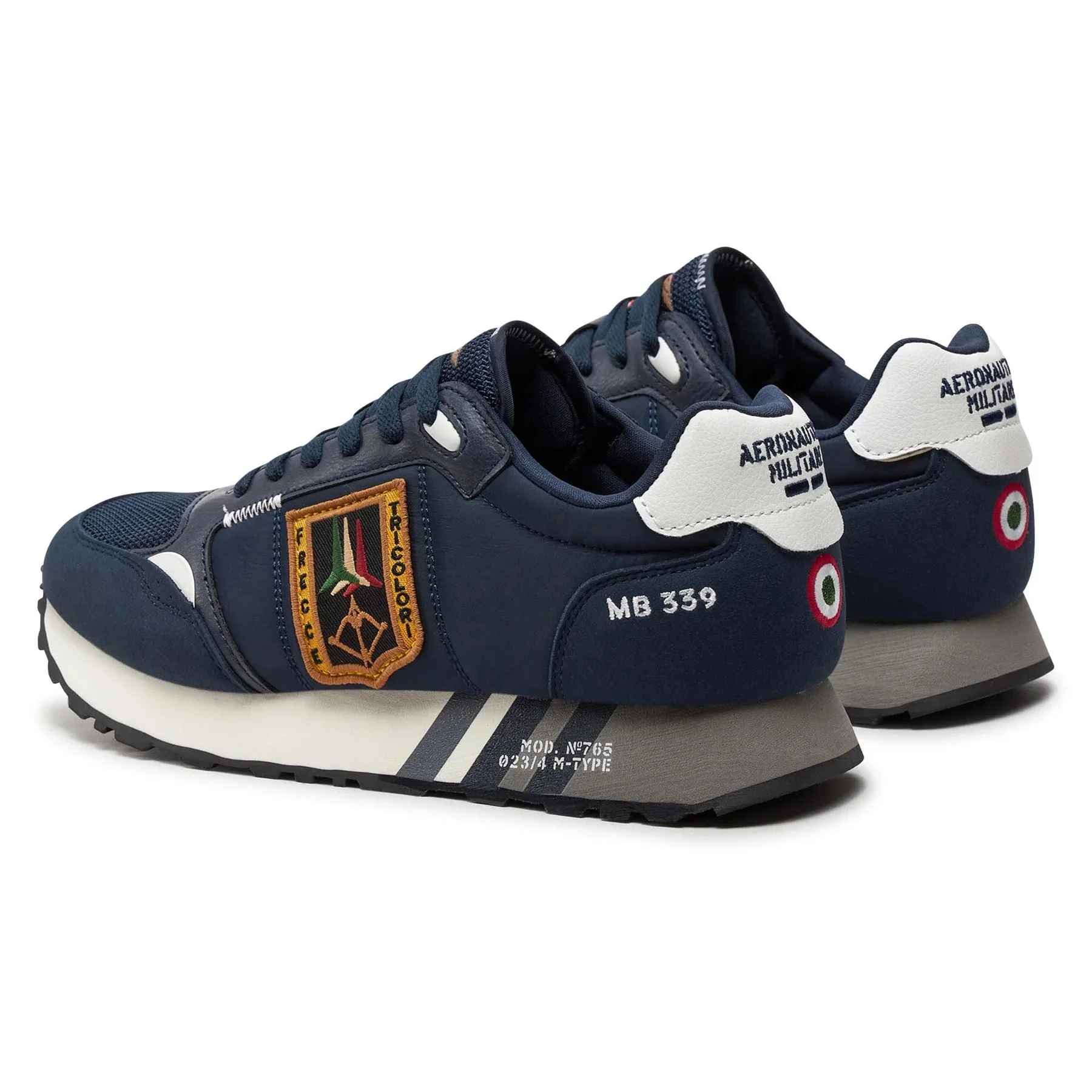 Aeronautica Militare MB-339 Men's Sneakers shoe NVY - Image 4