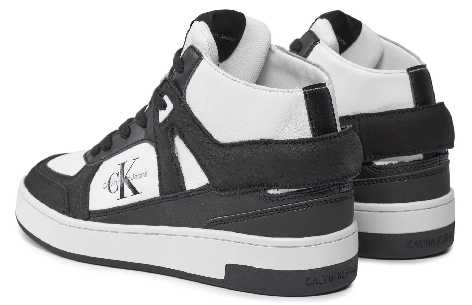 CALVIN KLEIN Basket Cupsole High Mix Ml Fad - Image 3
