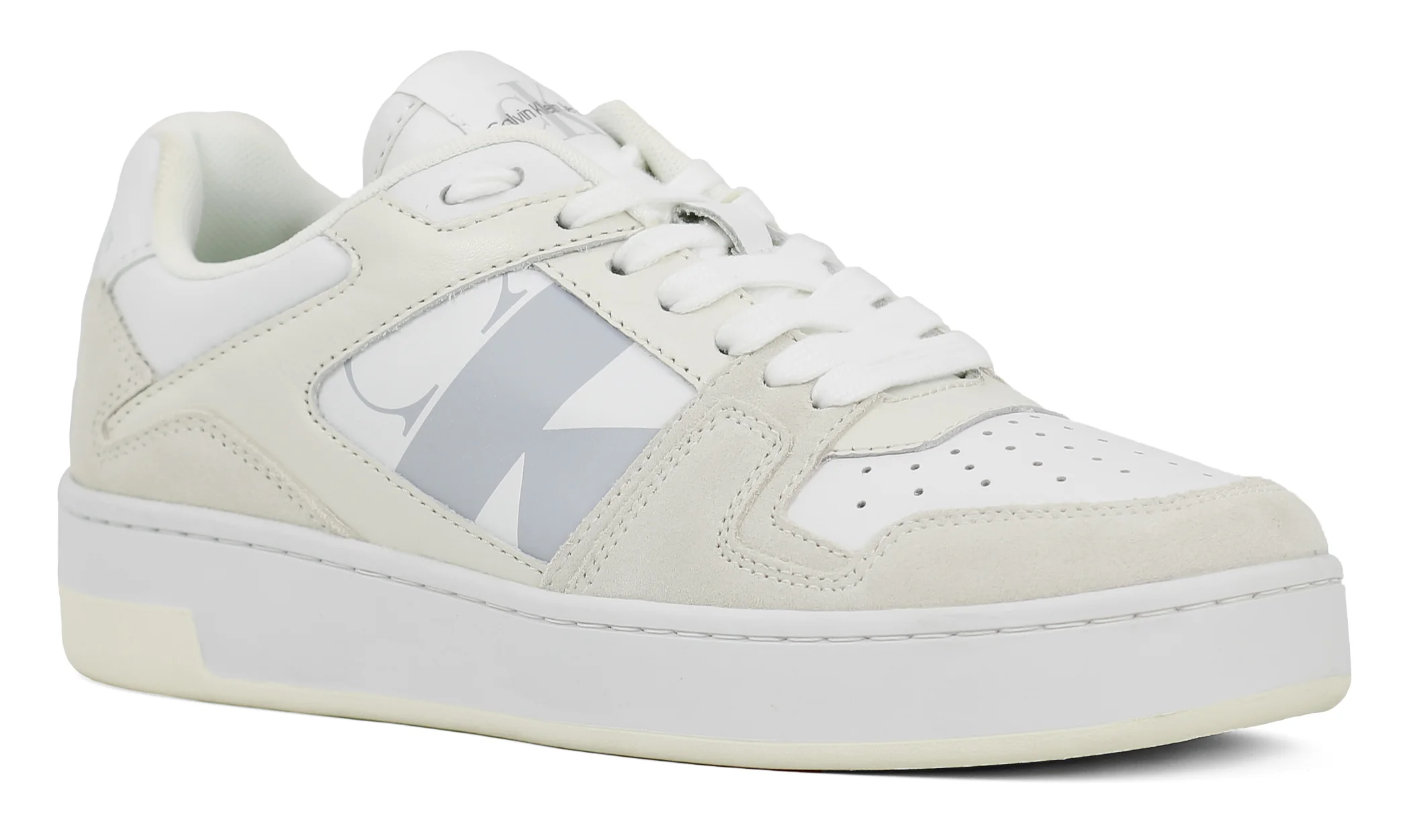 CALVIN KLEIN Basket Cupsole Laceup Mix Lth Wn - Image 2