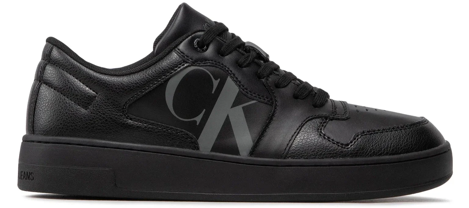 CALVIN KLEIN Basket Shoes Cupsole Bold Mono Lth