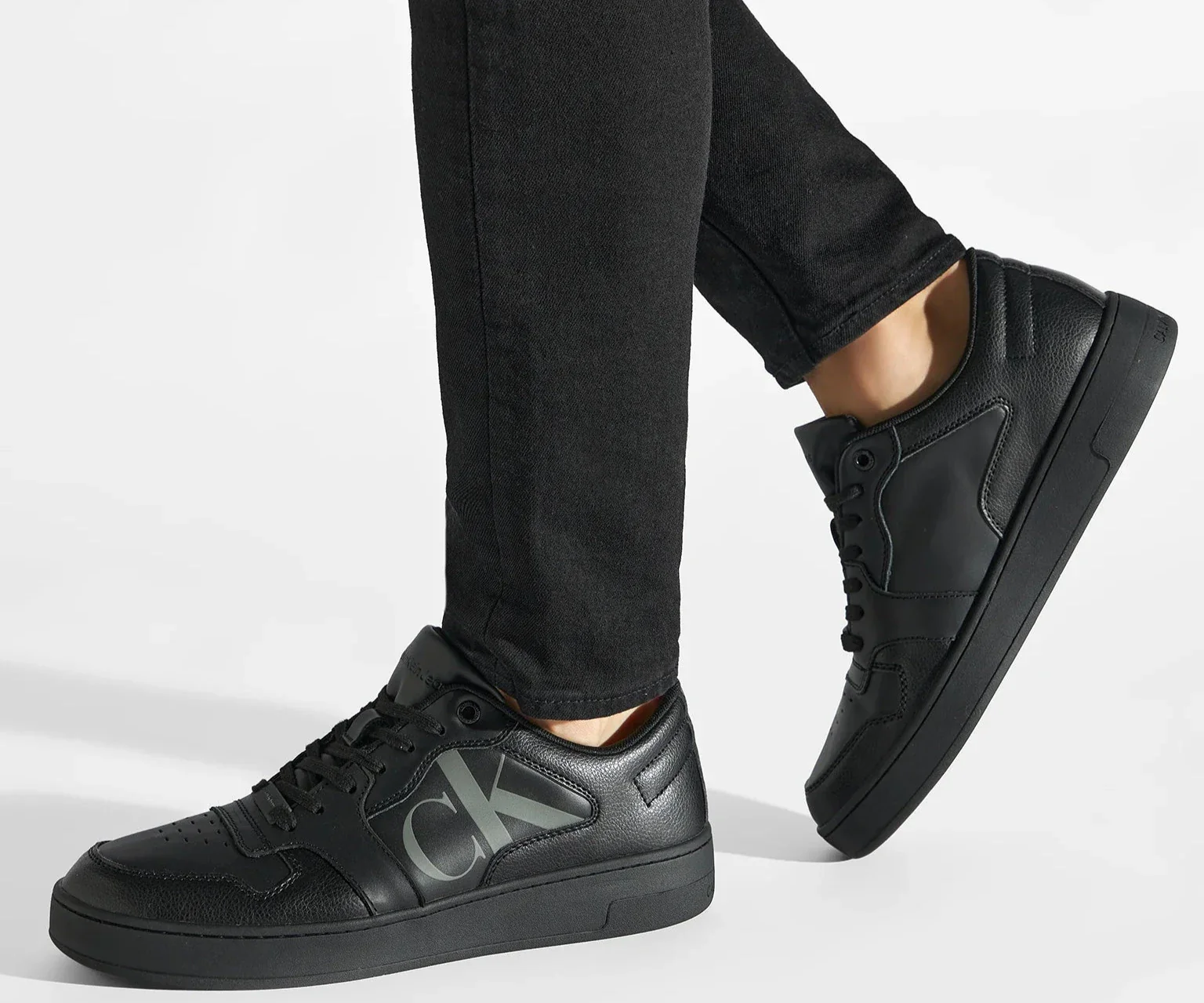 CALVIN KLEIN Basket Shoes Cupsole Bold Mono Lth - Image 5