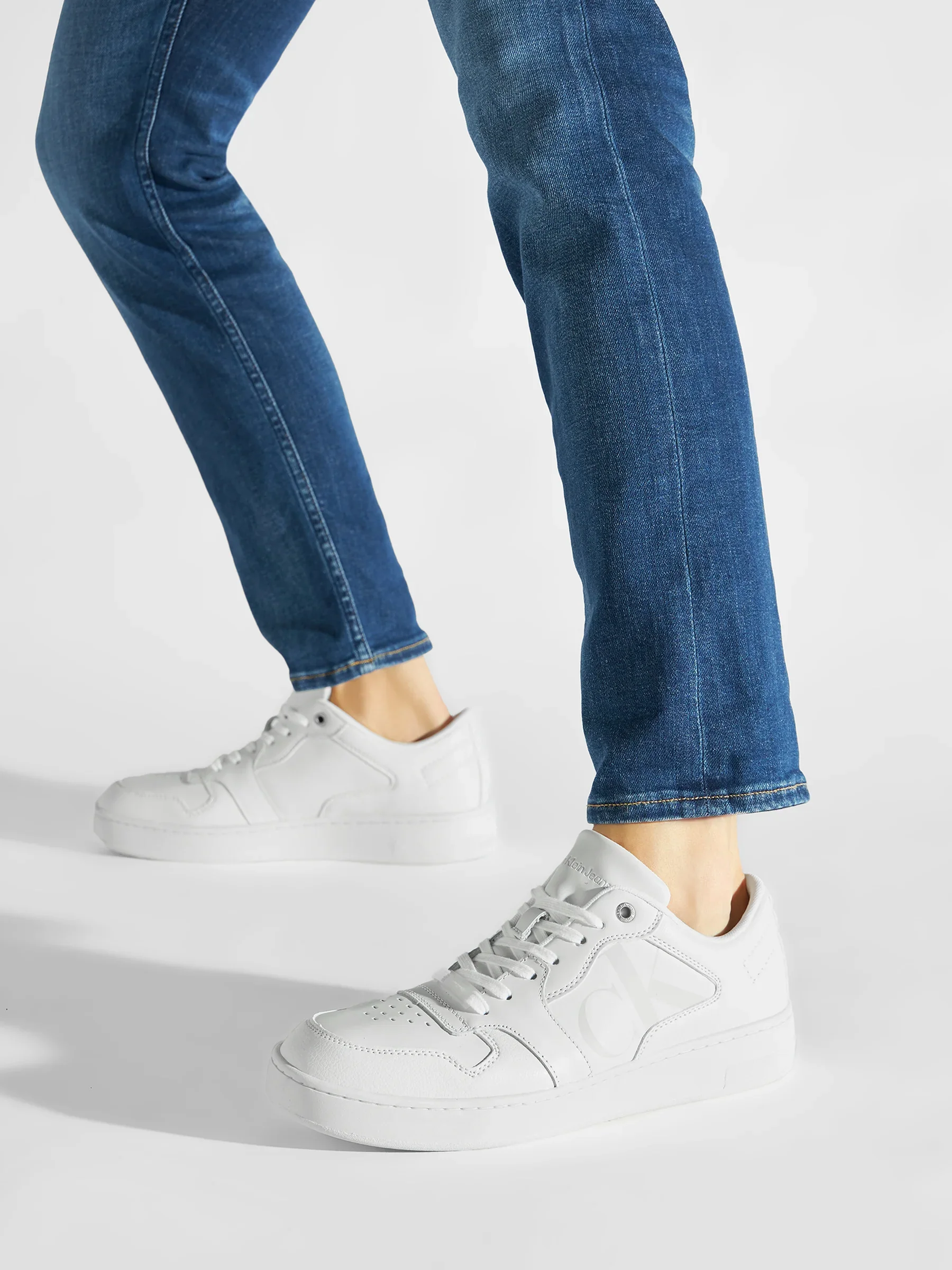 CALVIN KLEIN Basket Shoes Cupsole Bold Mono Lth - Image 6