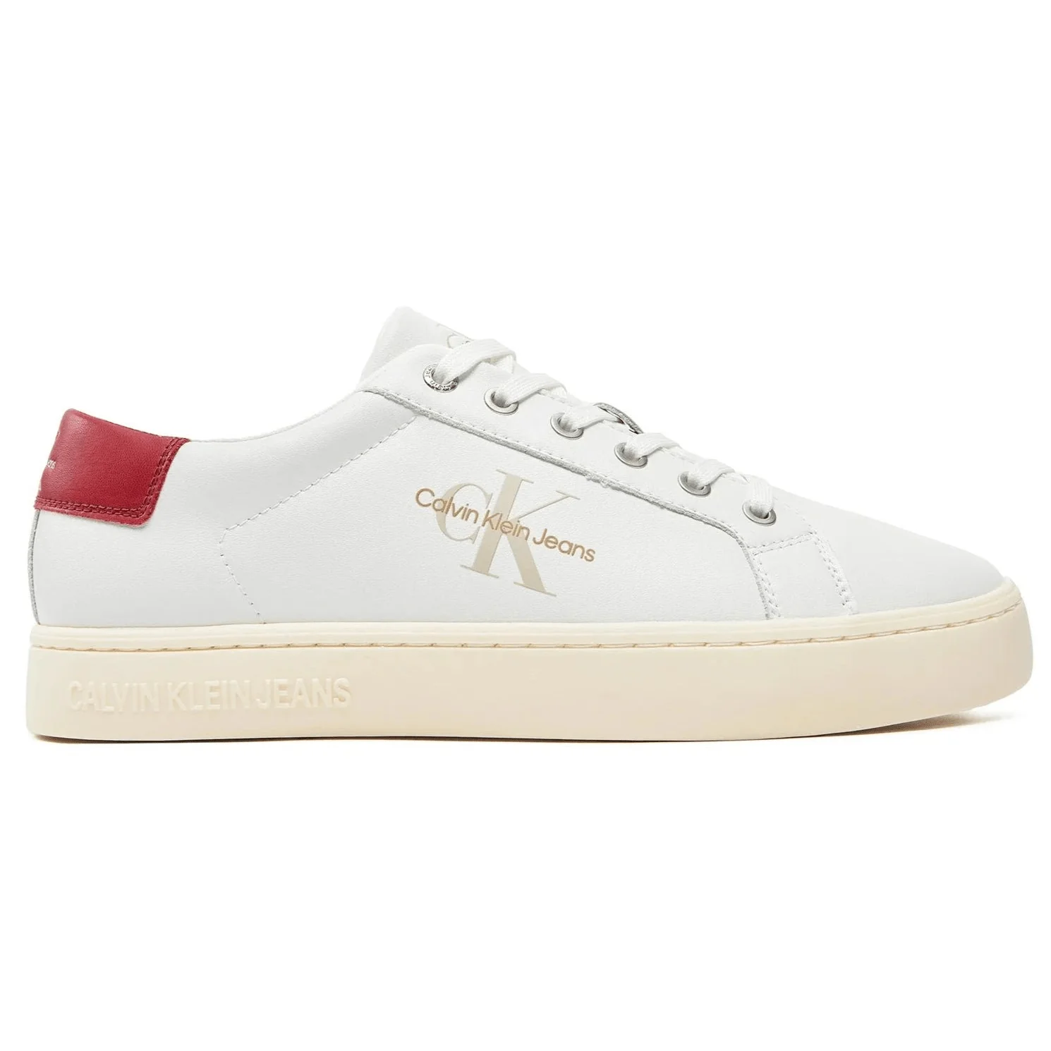 CALVIN KLEIN Classic Cupsole Laceup Low Lth