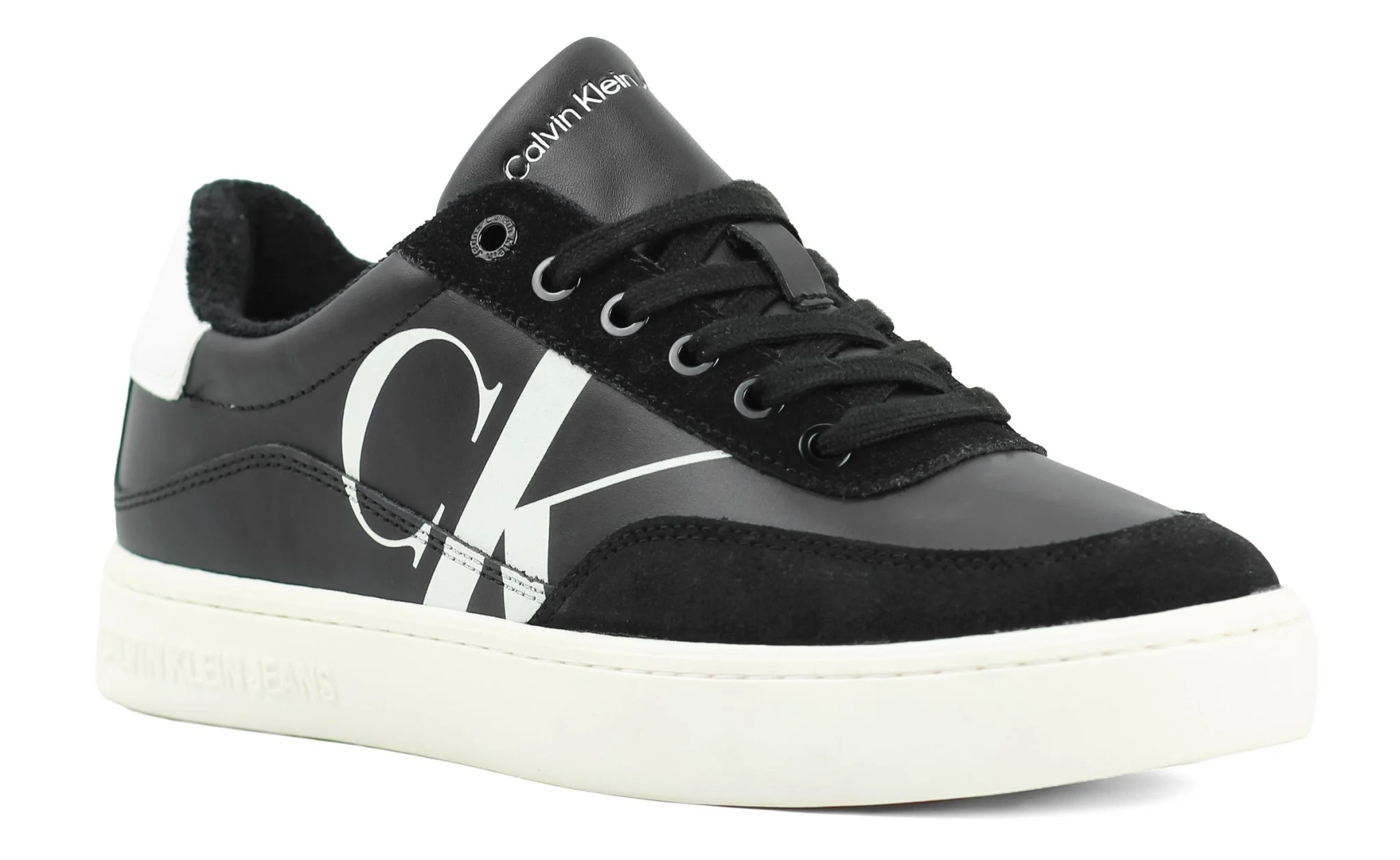 CALVIN KLEIN CLASSIC CUPSOLE LACEUP MIX LTH - Image 2
