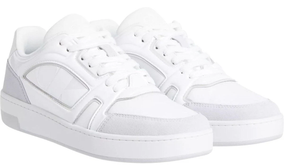 CALVIN KLEIN Logo Lace-Up Non-Slip Sole - Image 2