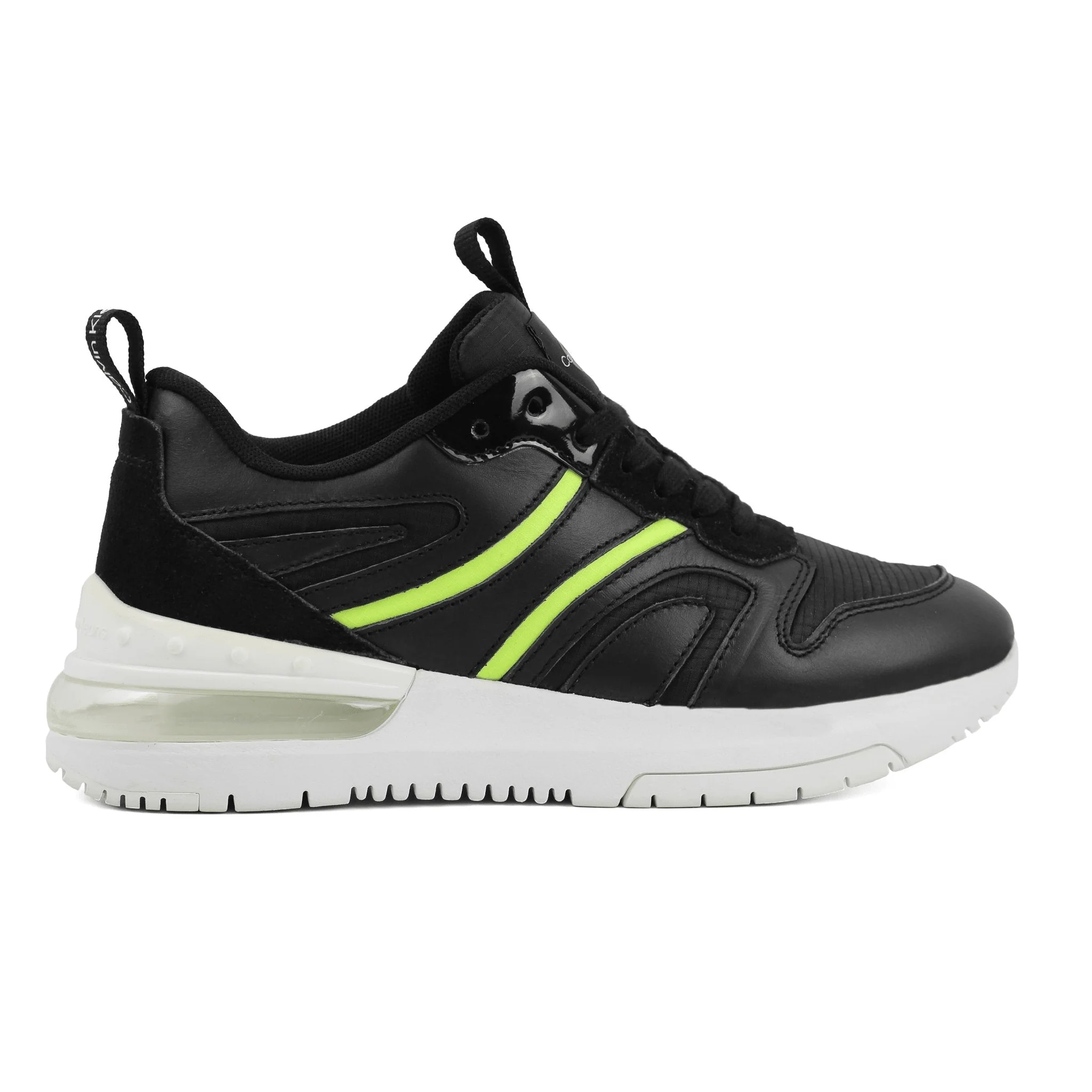 CALVIN KLEIN Logo-Print Lace-Up Sneakers