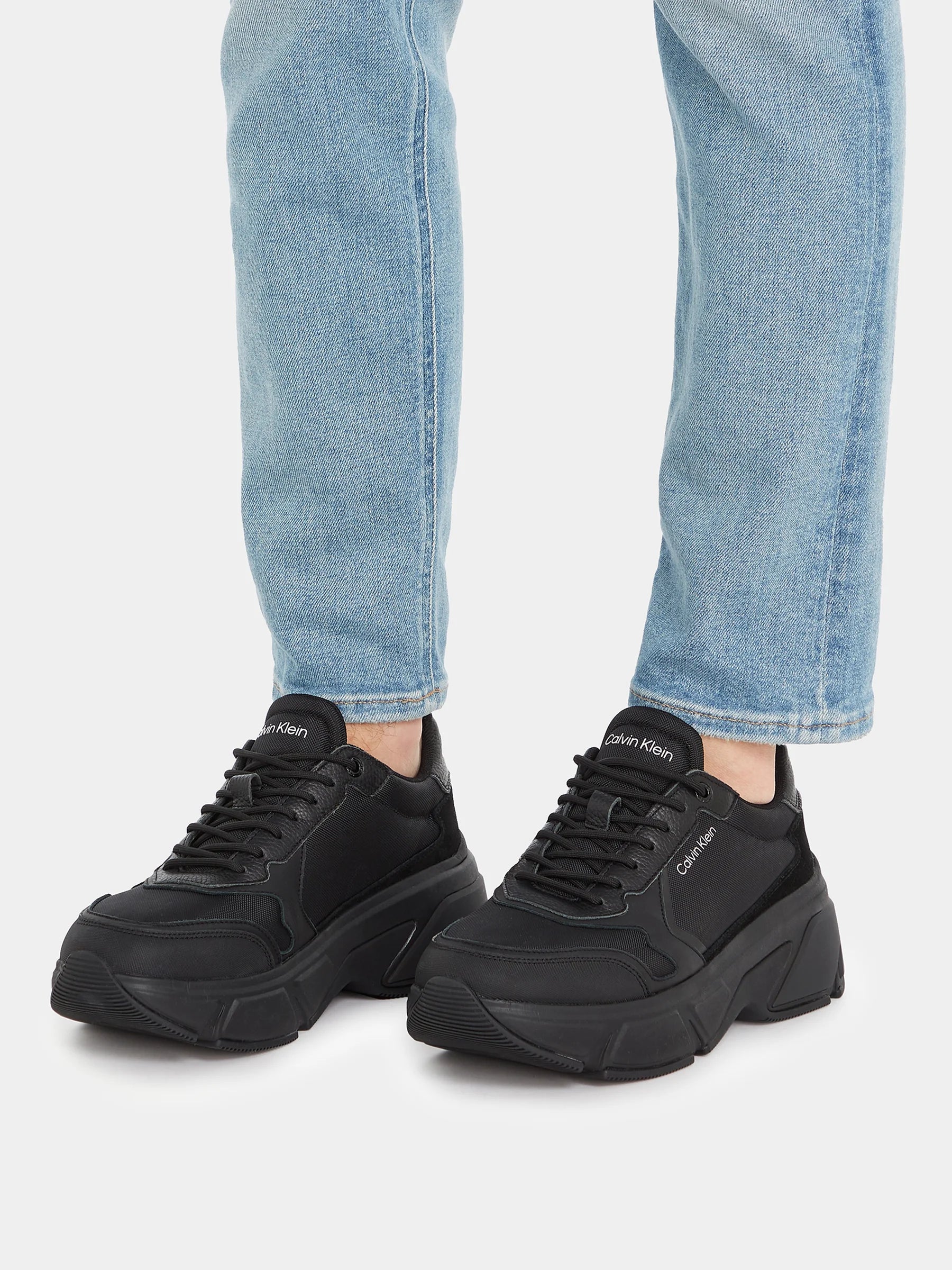 CALVIN KLEIN Low Top Lace Up Mix - Image 4