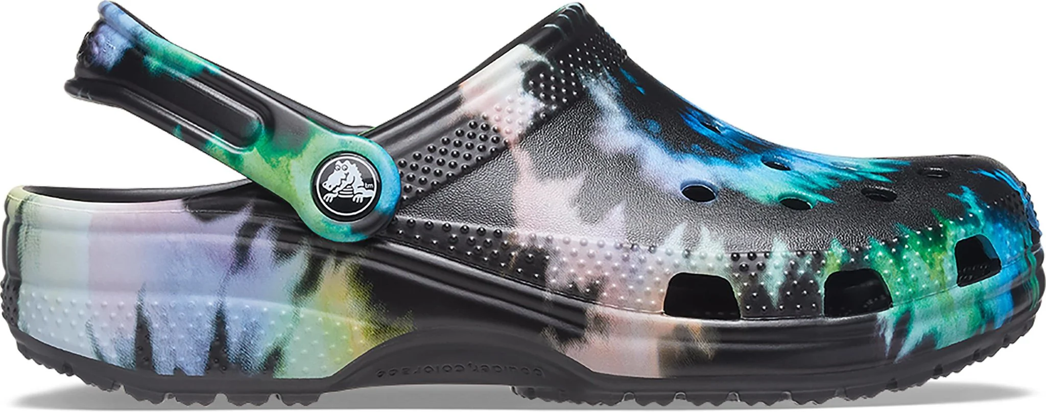 Classic Tie-Dye Graphic Clog