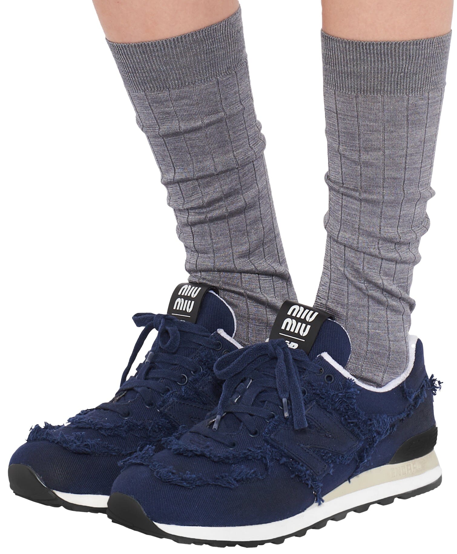 574 New Balance x Miu Miu denim sneakers - Image 6