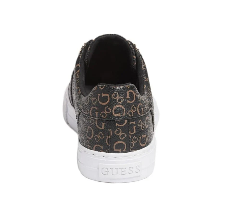 Look At Faux Leather Low-Top Sneakers - Image 4
