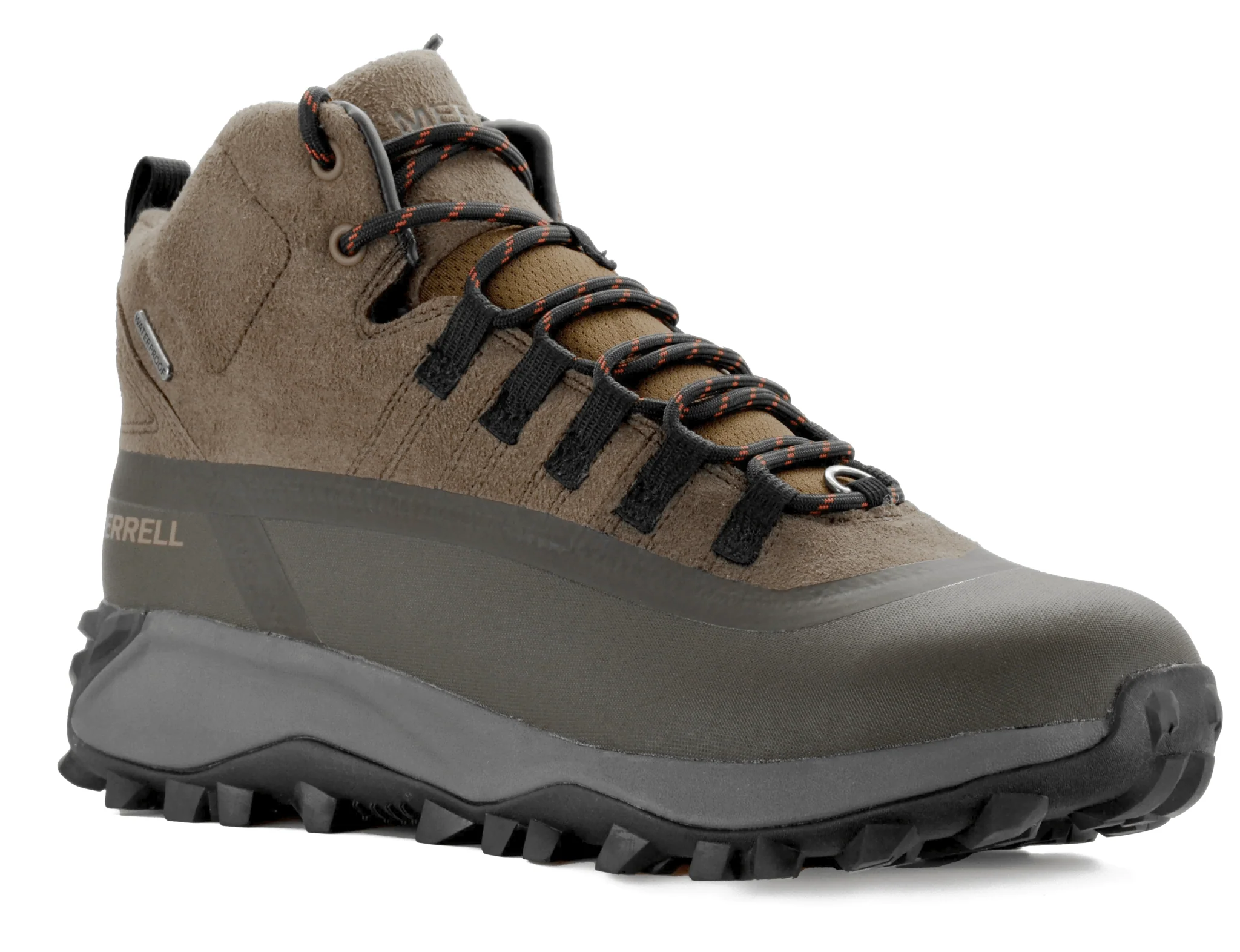 Merrell Men Thermo Snowdrift Mid Shell Waterproof Hiking Boots Leather - Image 2