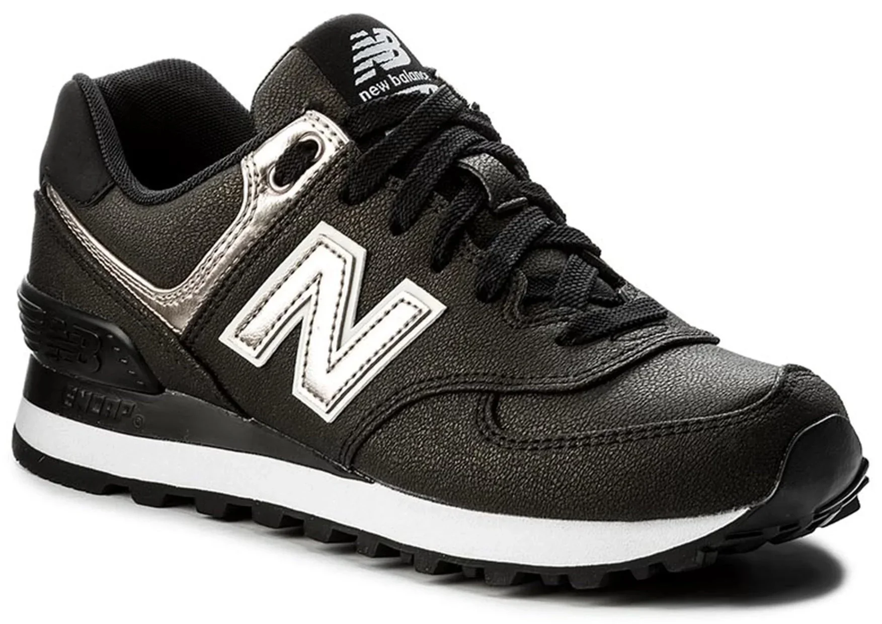 New Balance 574 Seasonal Shimmer Women's 574 Sneakers Shoes - Image 2