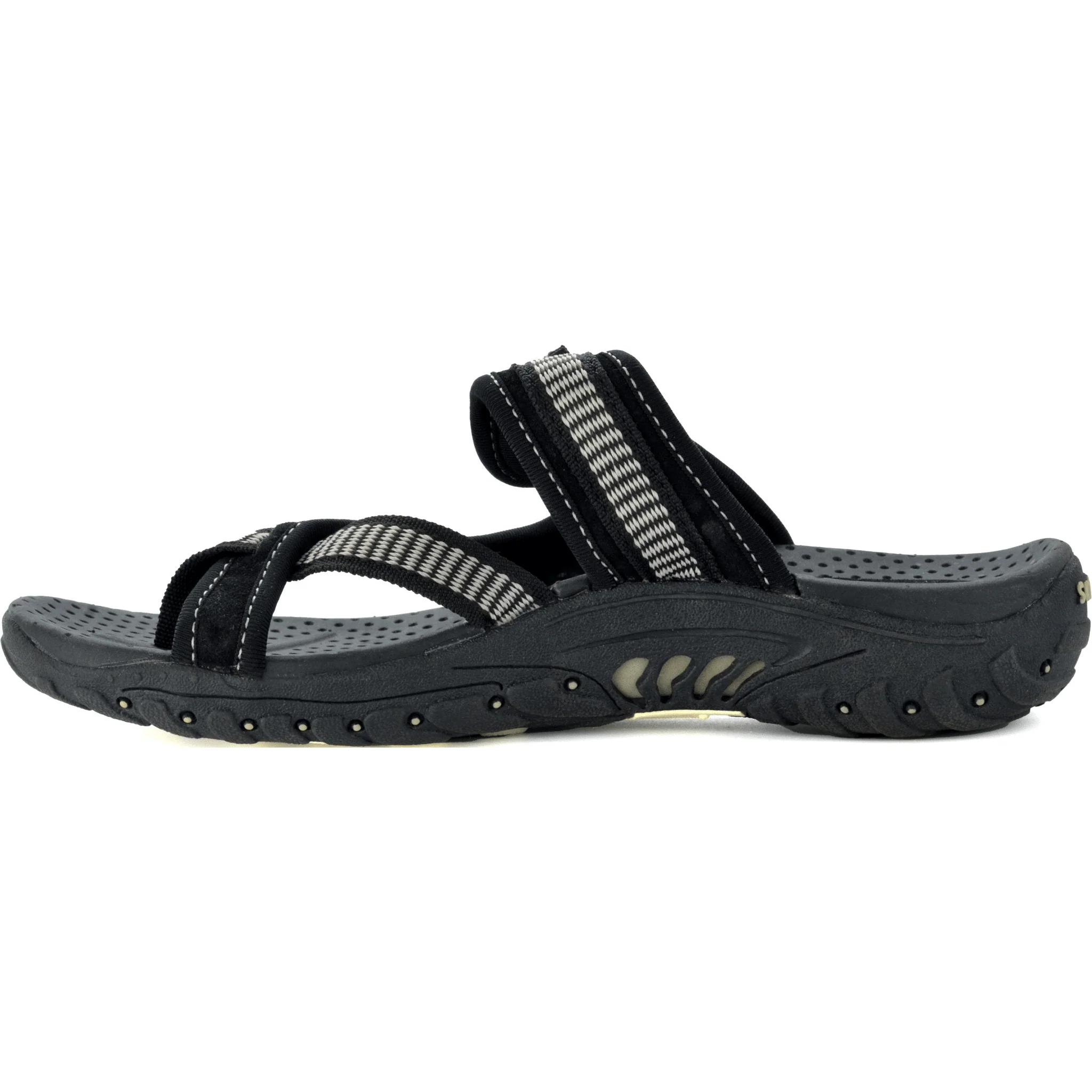 SKECHERS Reggae-Sparkle Swag-Toe Thong Sandal with Strap - Image 3