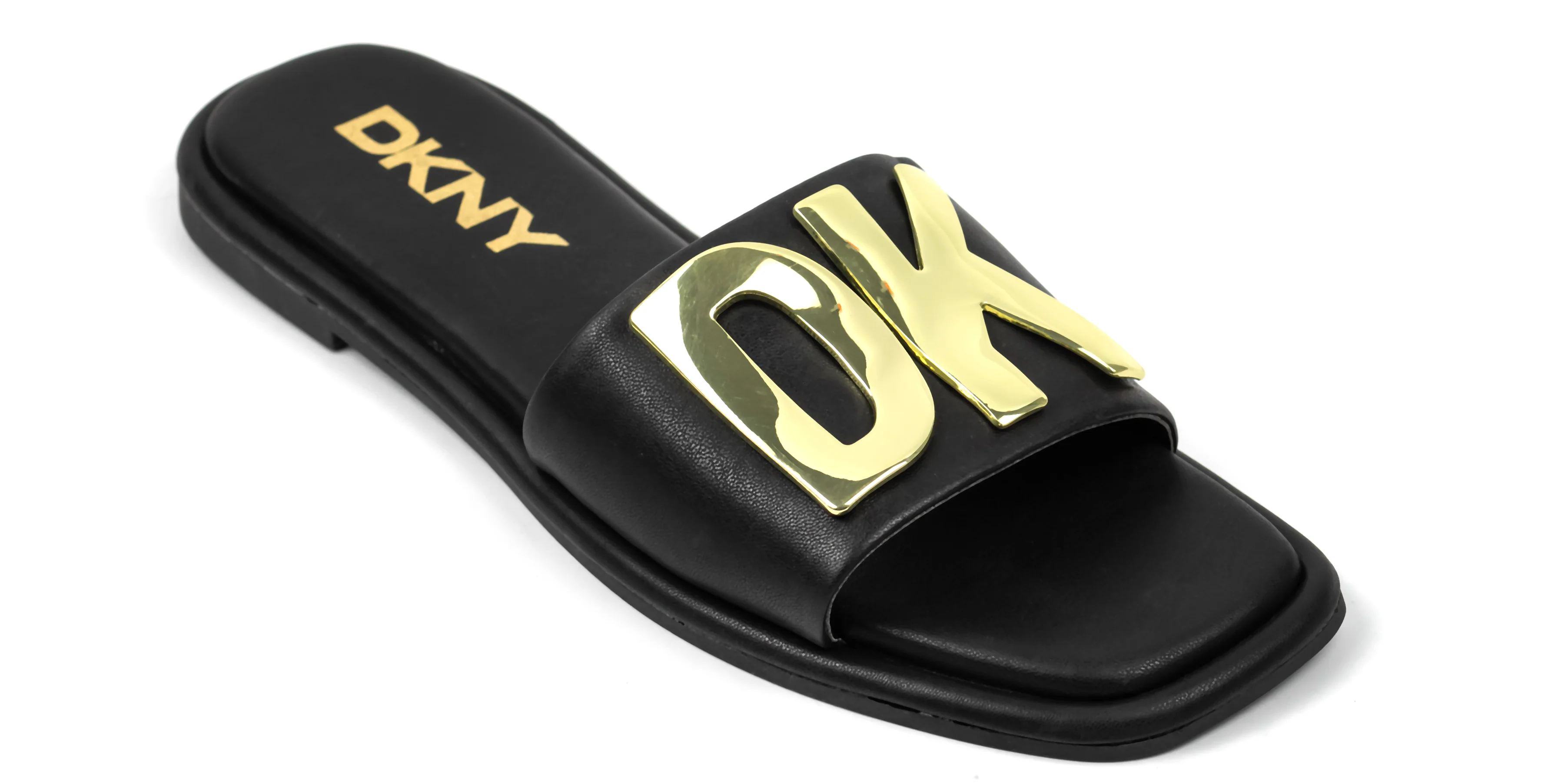 DKNY Idalie Logo Slide Sandal - Image 3