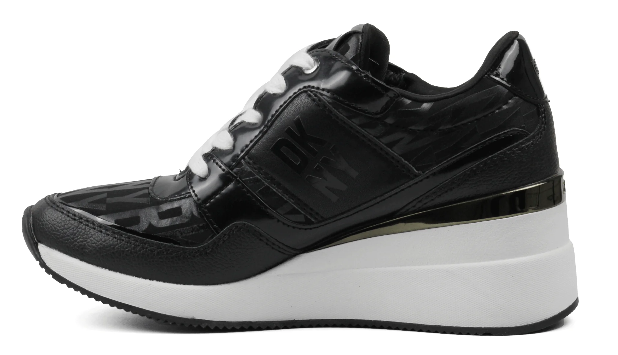 DKNY S Wedge Sneakers Tennis Shoes - Image 3