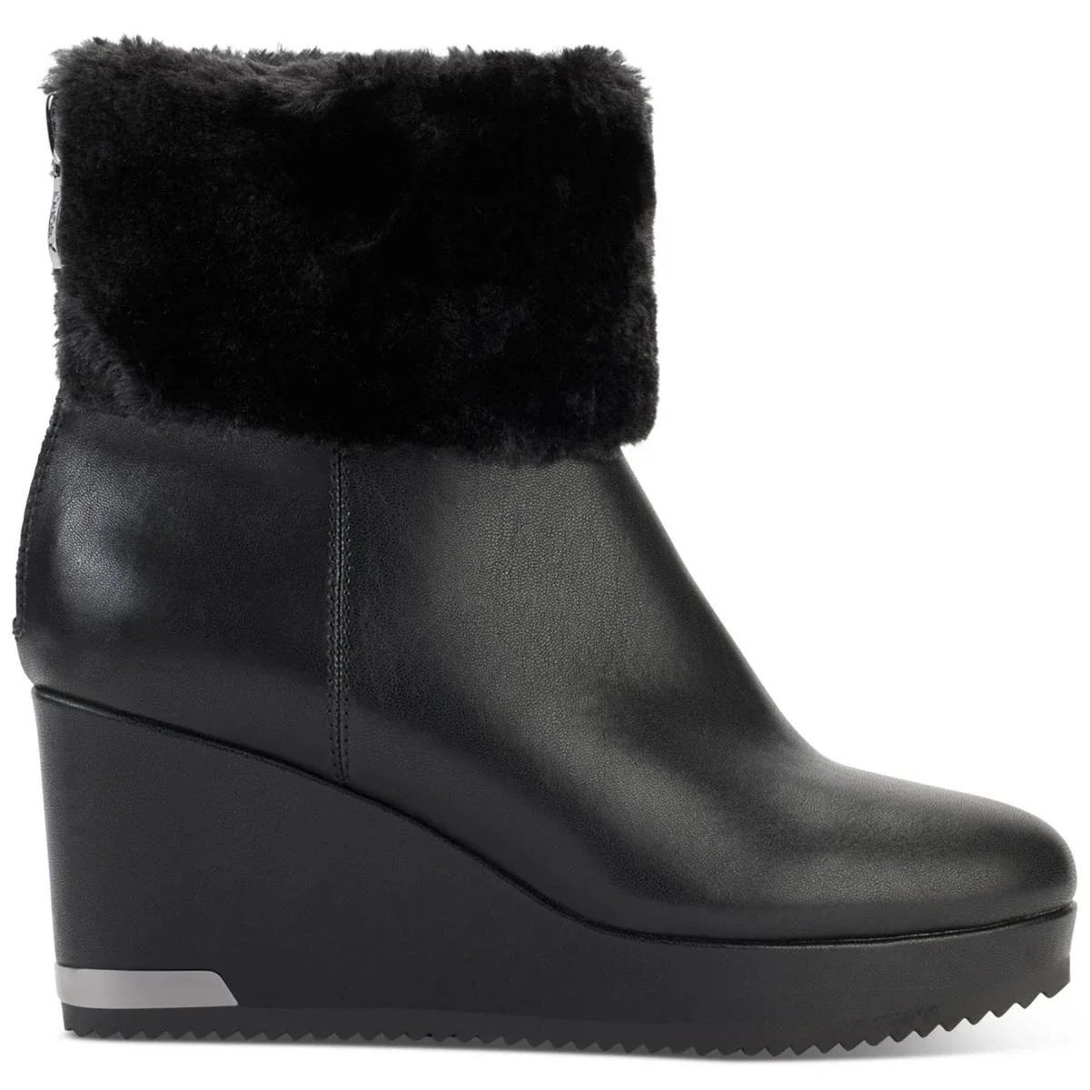 DKNY Womens Nadra Wedge Boots