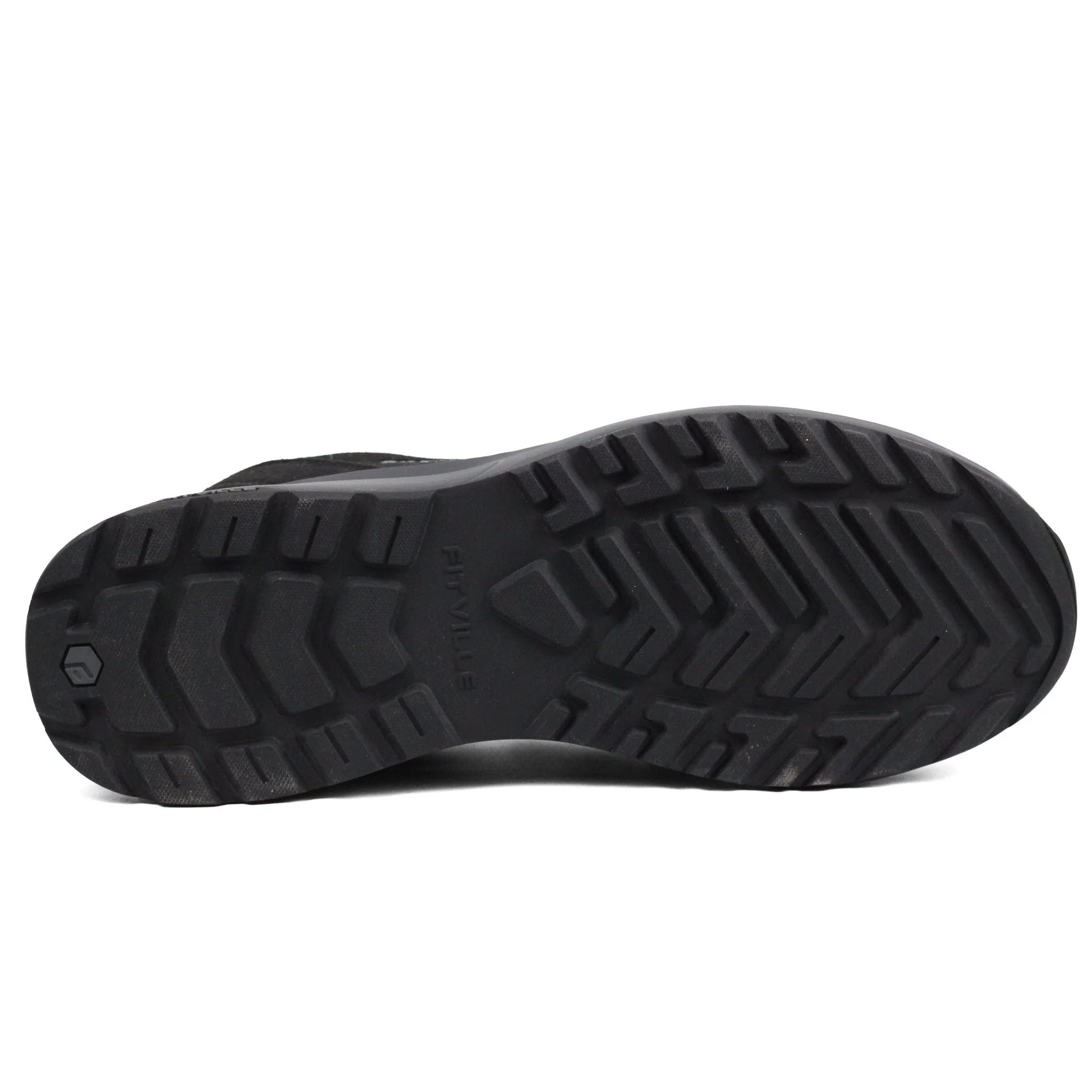 FITVILLE Mens Wide Slip on Outdoor Walking Shoes Bk - Image 5
