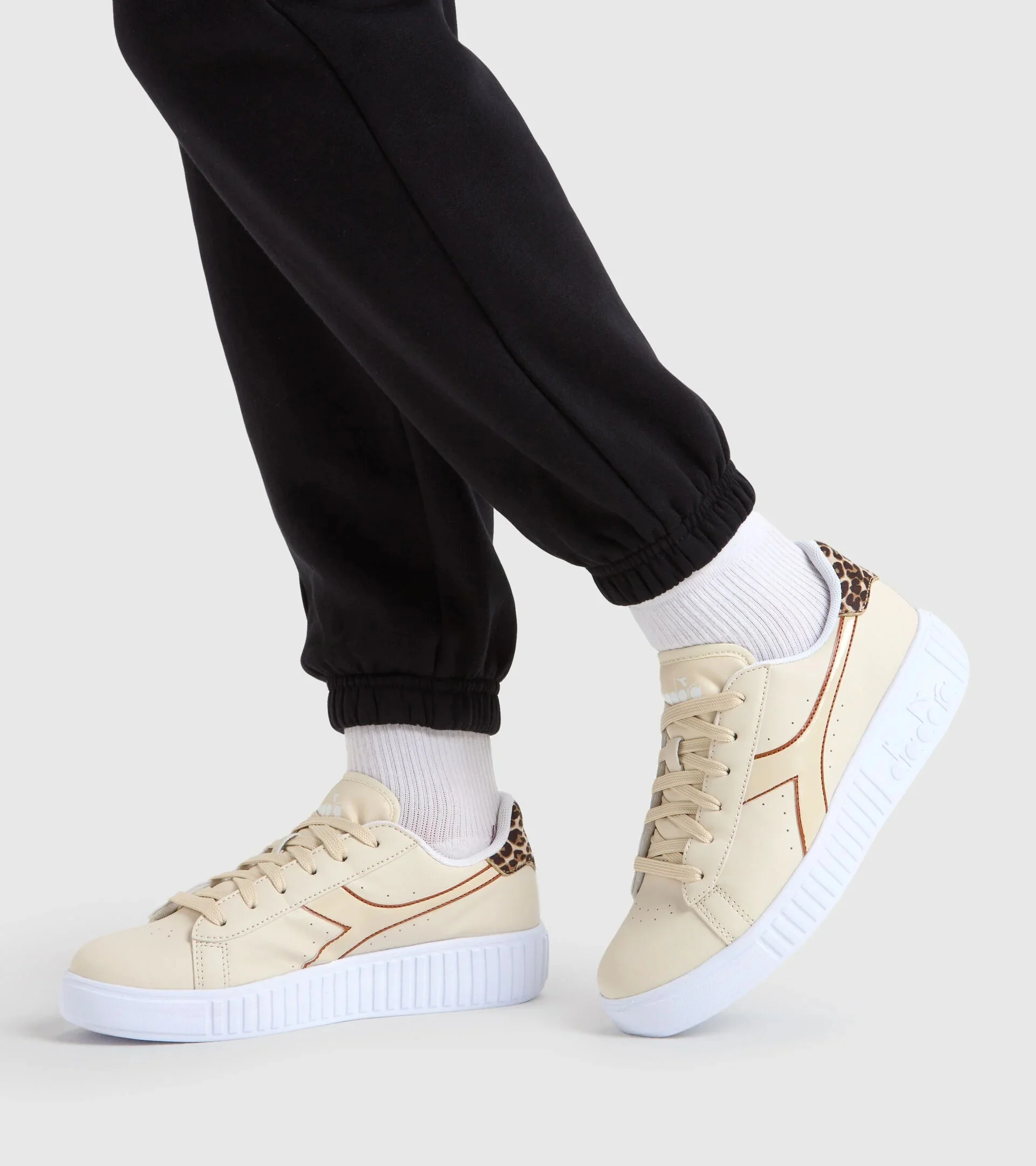 DIADORA GAME STEP P LEOPARD PS GIRLS' SNEAKERS - Image 7