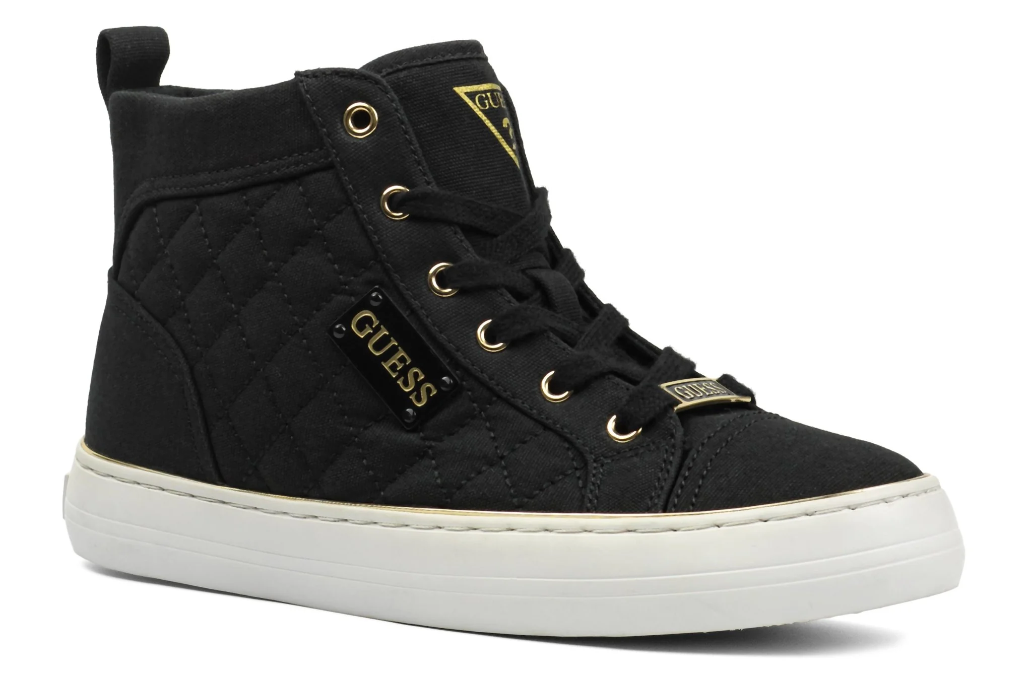 Guess Canvas & Leather High-top - Image 2