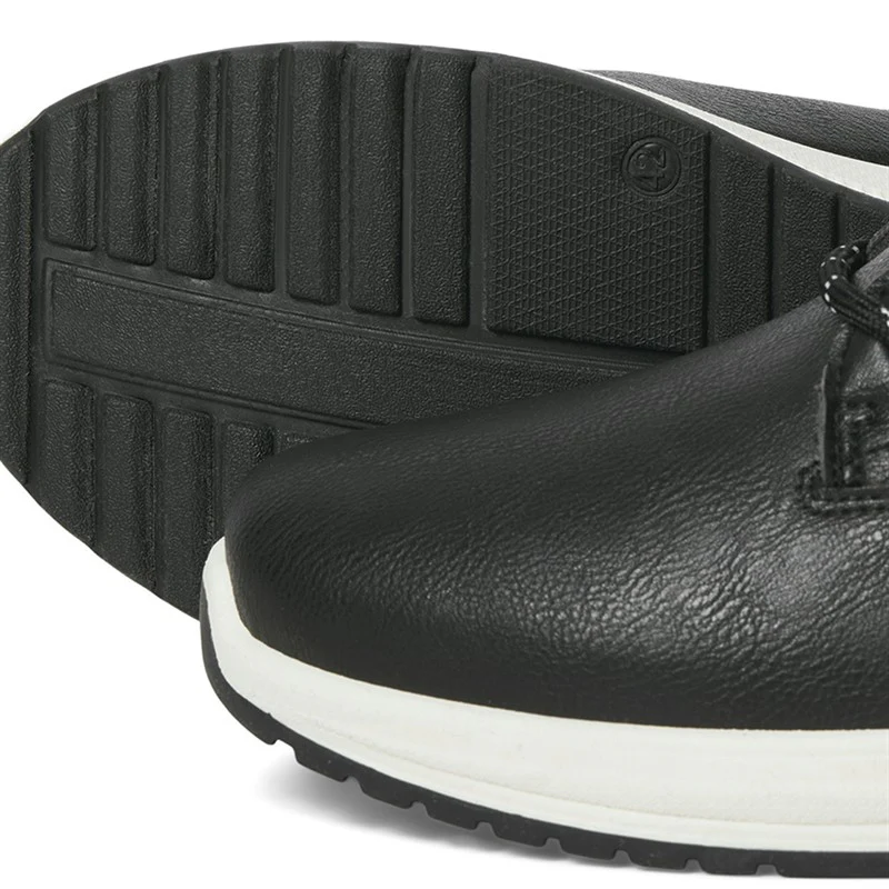 JACK & JONES Mens Alaska PU Nubuck Boots Anthracite - Image 4