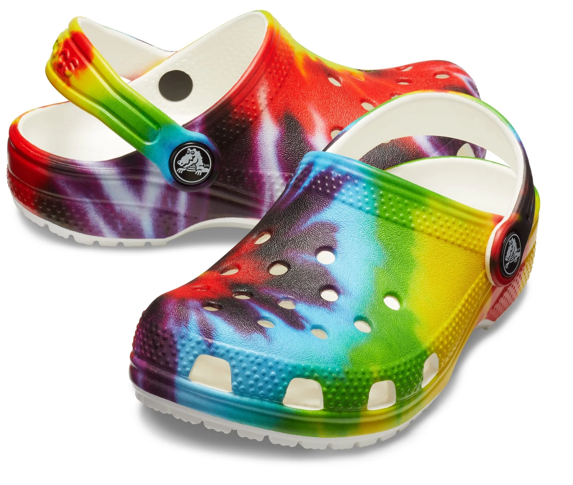 Kids Classic Tie-Dye Graphic Clog - Image 3