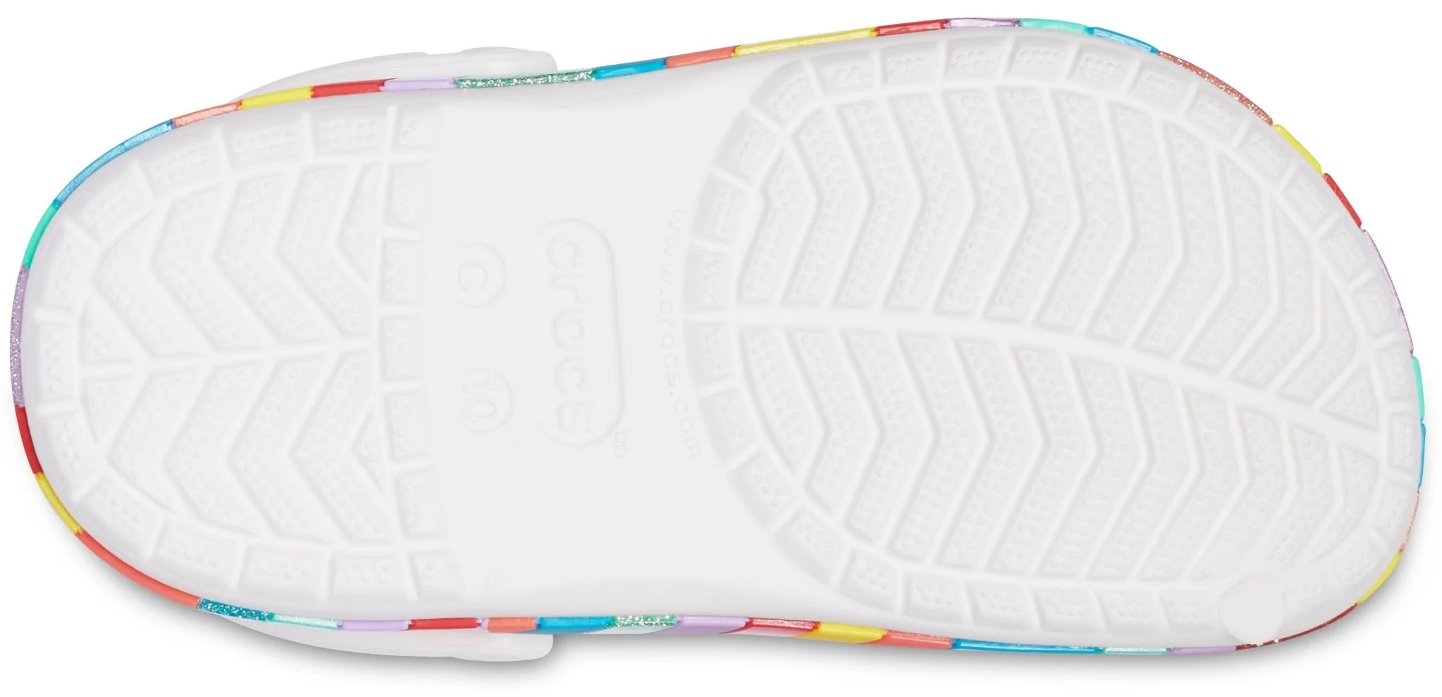 Kids' Crocband Chevron Beaded Clog - Image 5