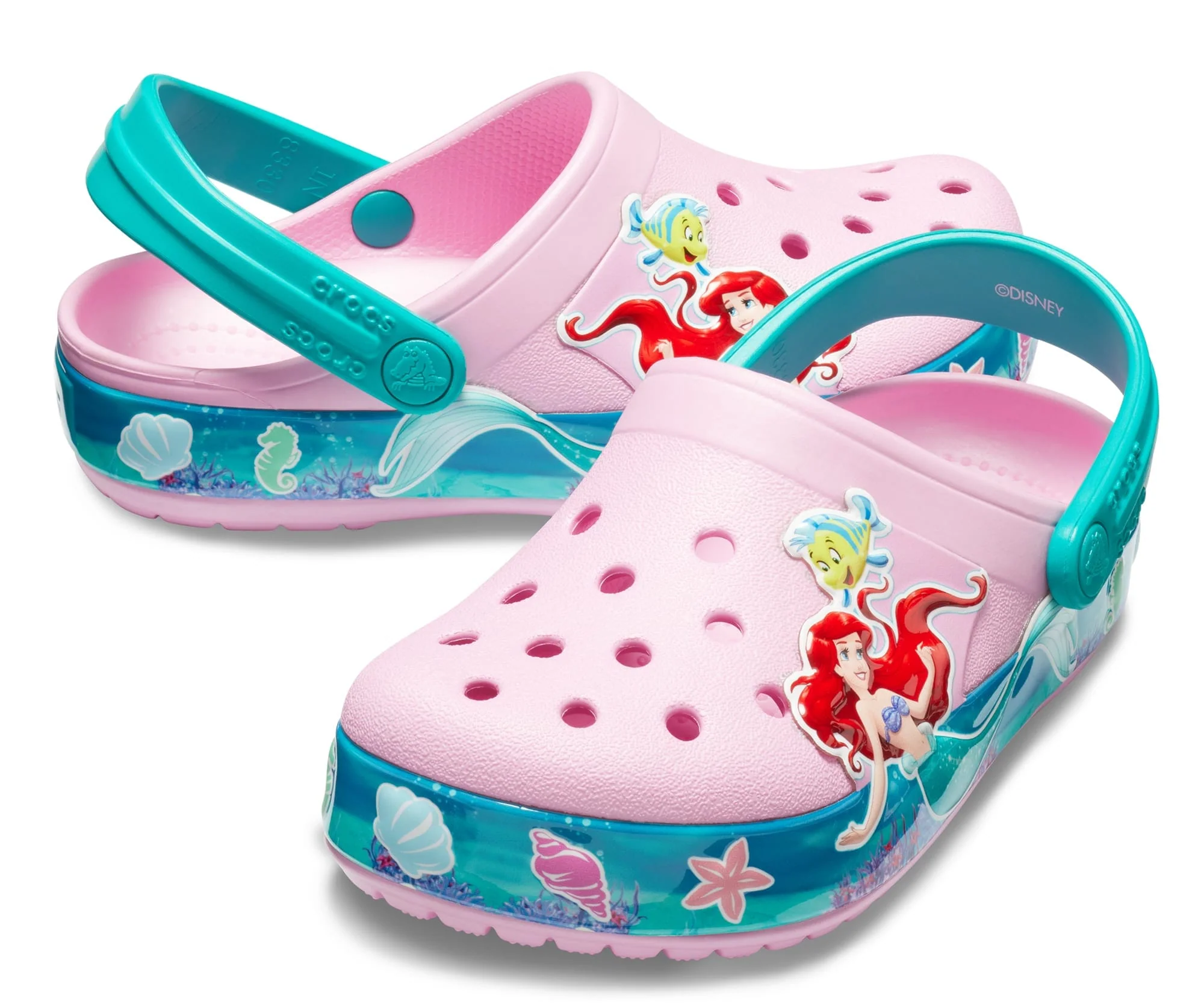 Kids' Crocband Princess Ariel Clog - Image 3