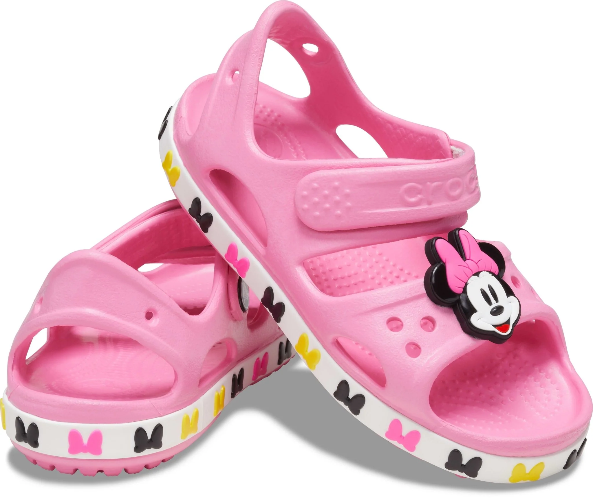 Kids' Crocs Fun Lab Crocband Disney Minnie Mouse Sandal - Image 3
