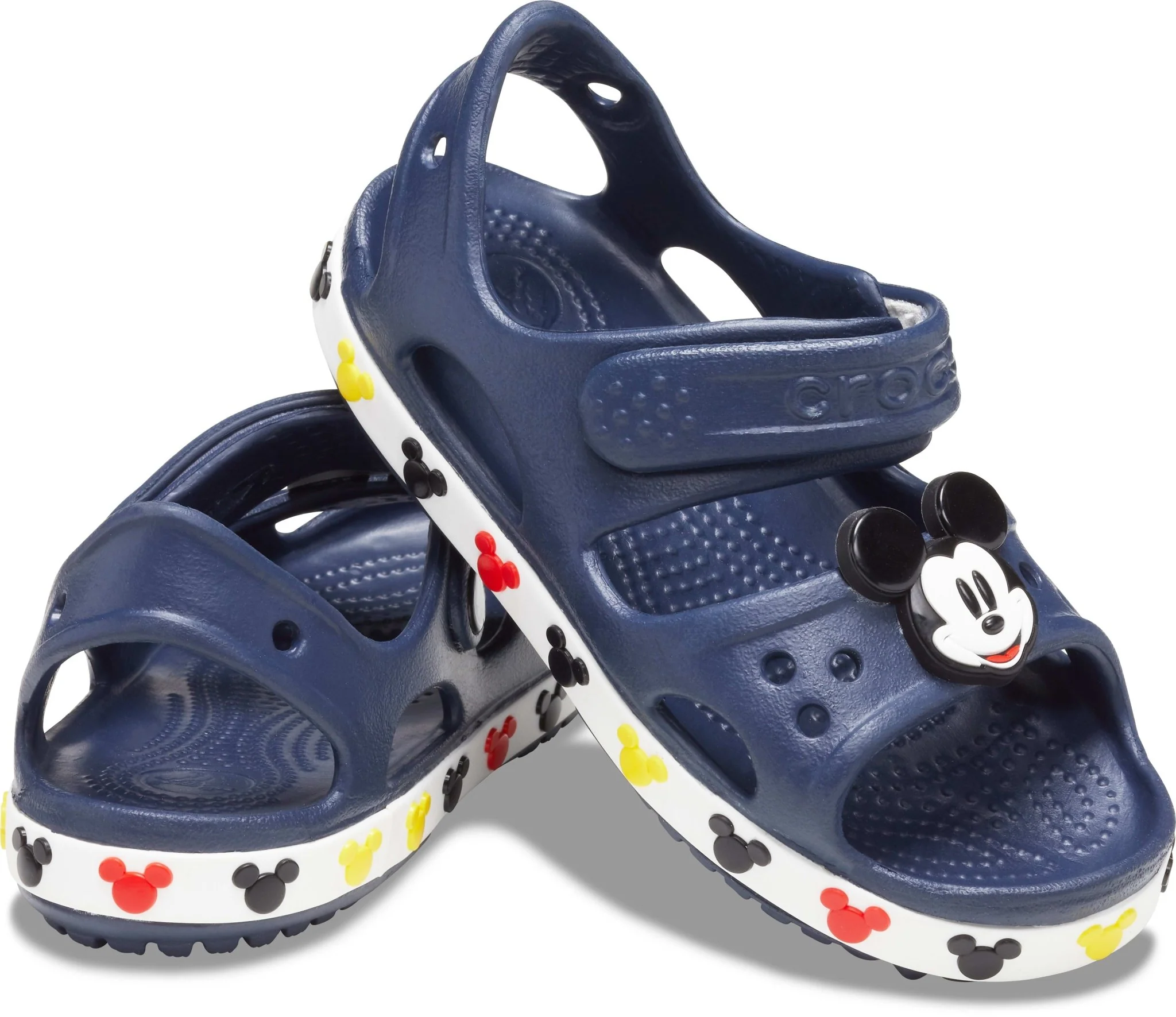 Kids' Crocs Fun Lab Crocband II Disney Mickey Mouse Sandal - Image 3