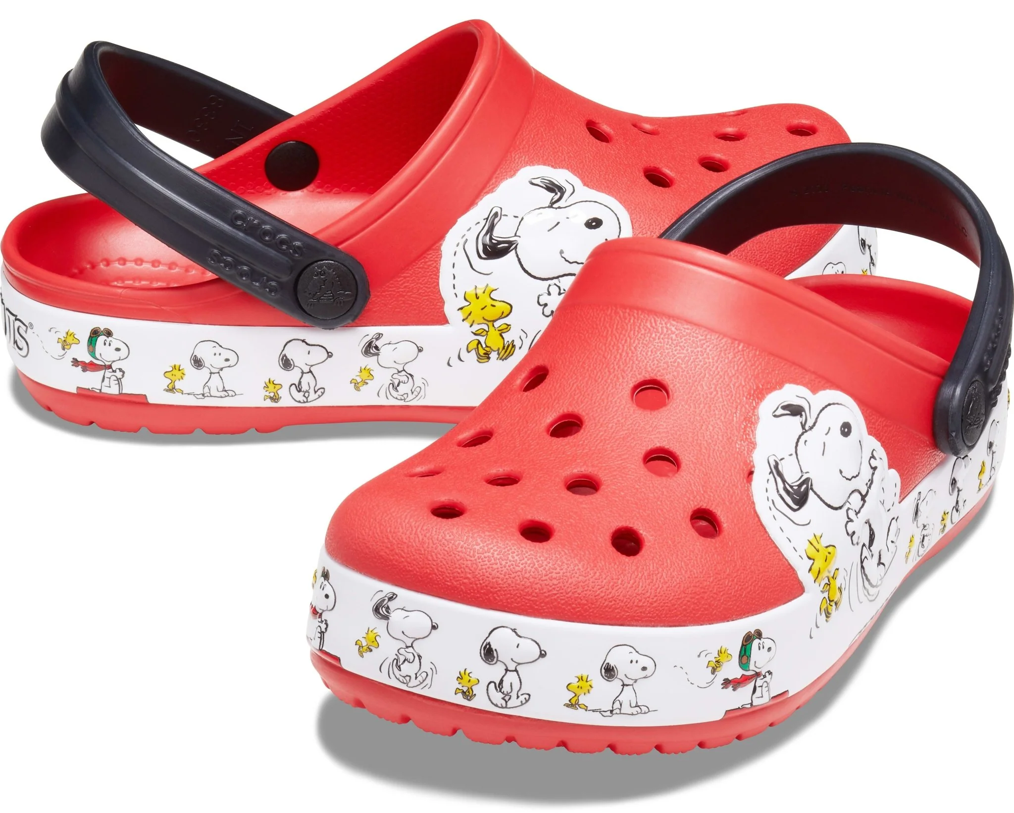 Kids' Crocs Fun Lab Snoopy Woodstock Clog - Image 3