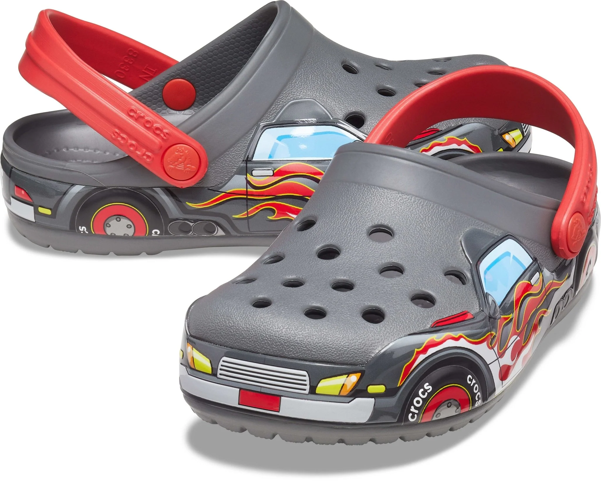 Kids' Crocs Fun Lab Truck Band Lights Clog - Image 3