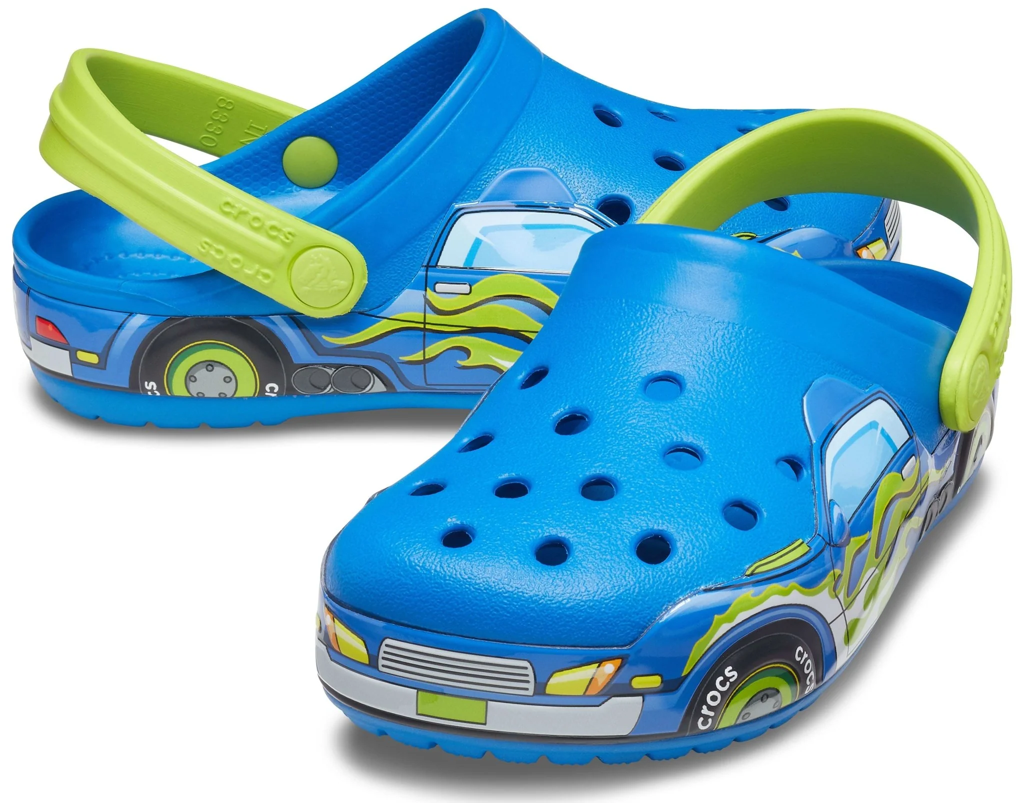 Kids' Crocs Fun Lab Truck Band Lights Clog - Image 3