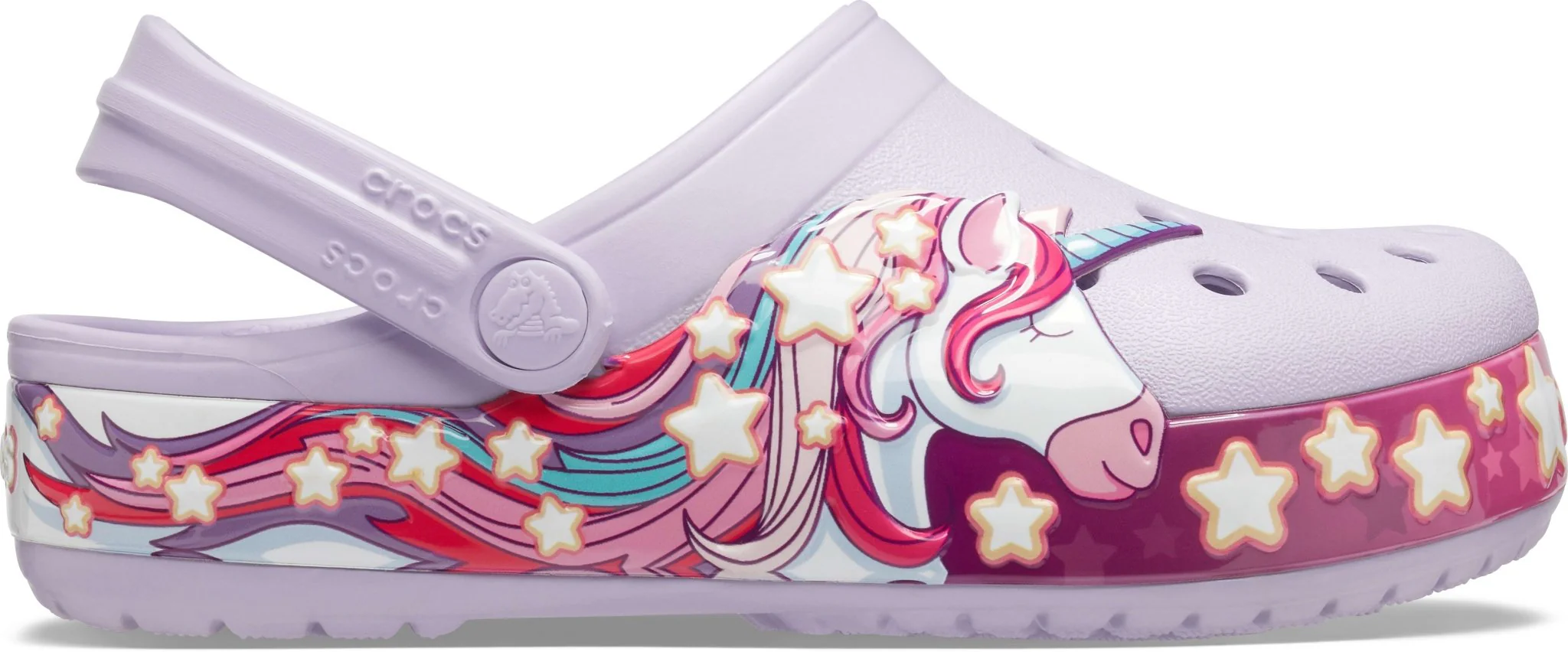 Kids' Crocs Fun Lab Unicorn Band Clog