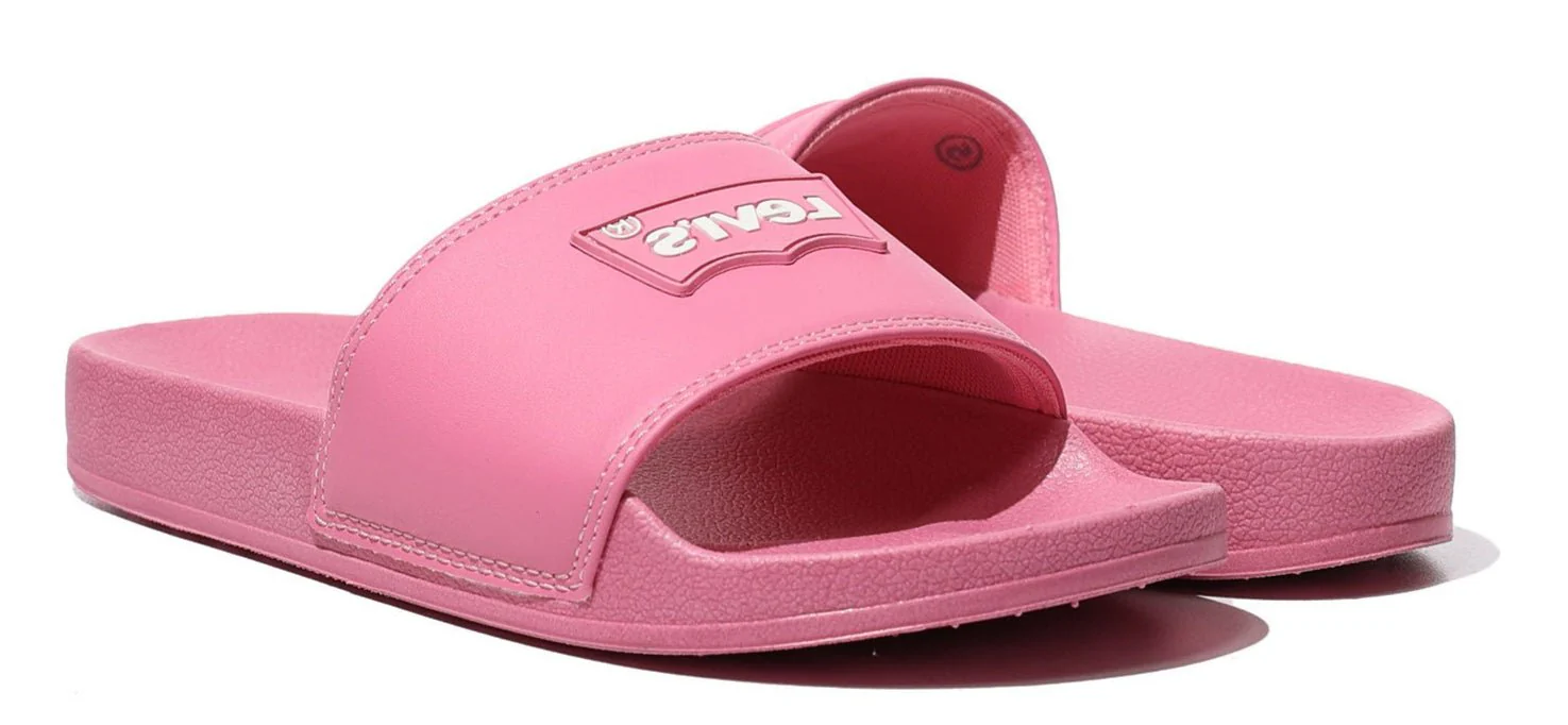 Levi's® June Batwing Patch Sliders - Image 2