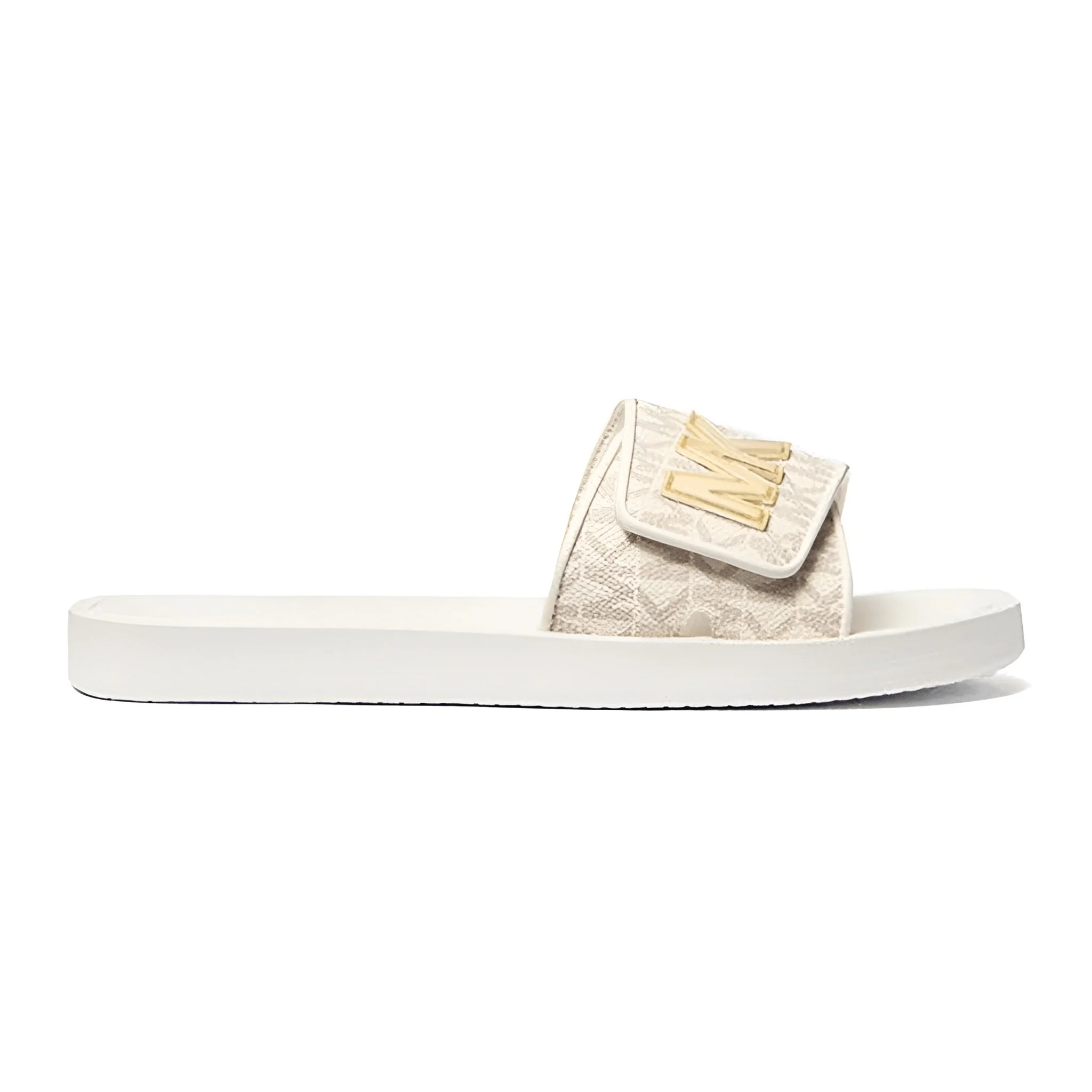 Michael Kors Palmer Signature Logo Slide Sandal