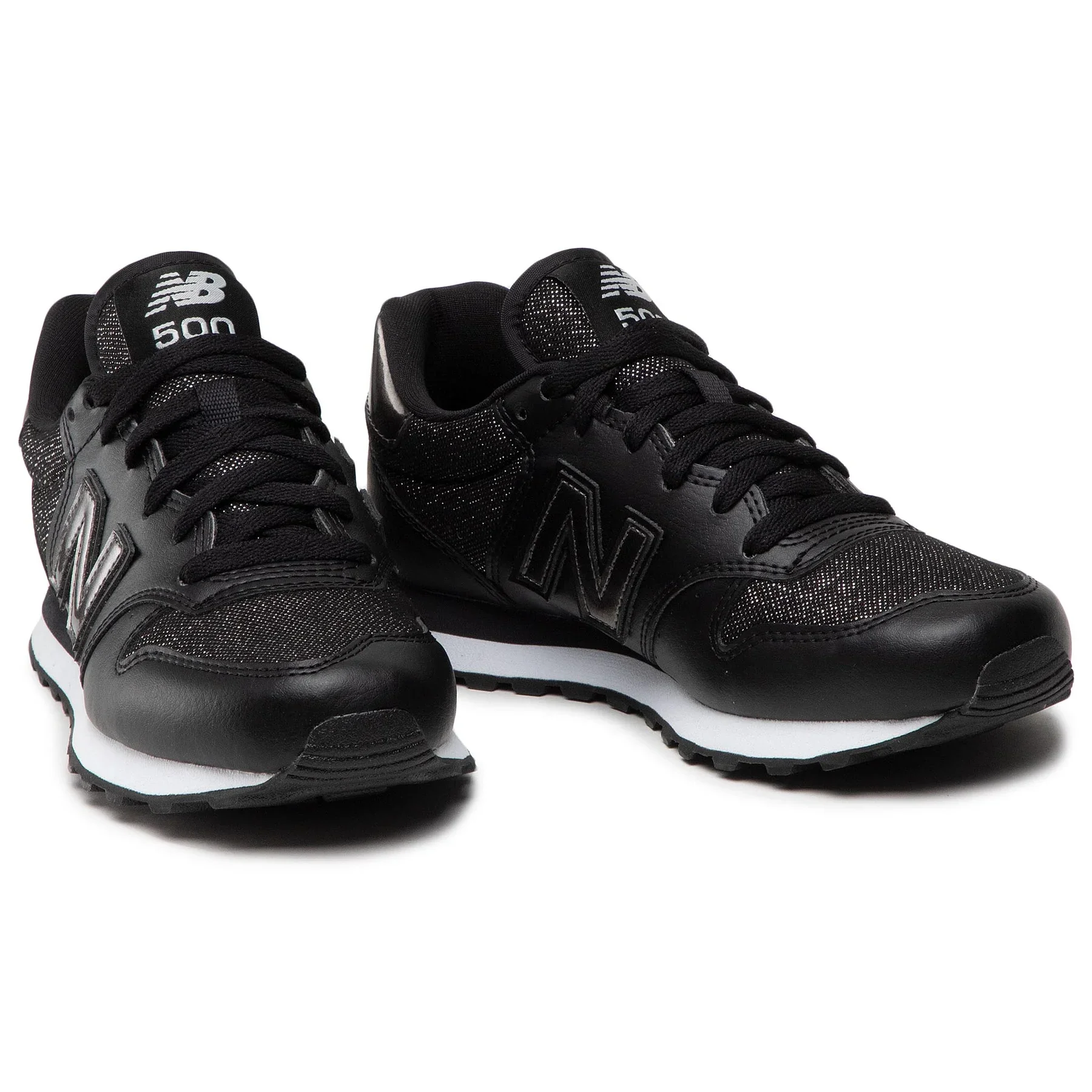 New Balance Sneakers Donna 500 Nero - Image 4