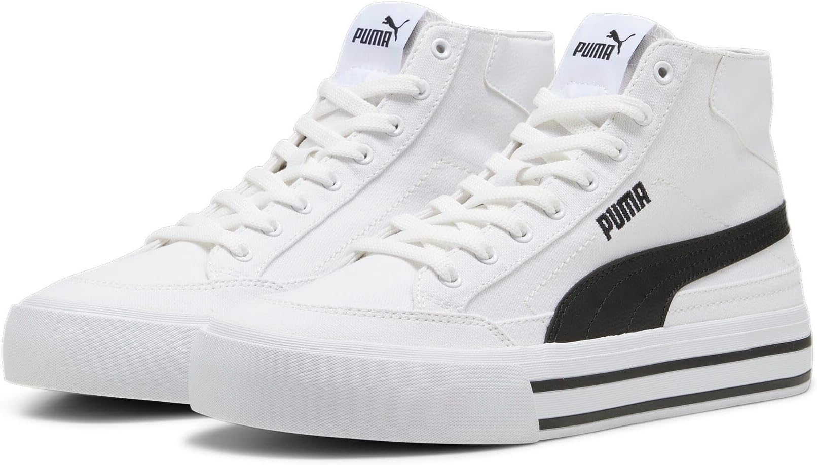 PUMA Court Classic Formstrip Mid Unisex Sneakers - Image 2