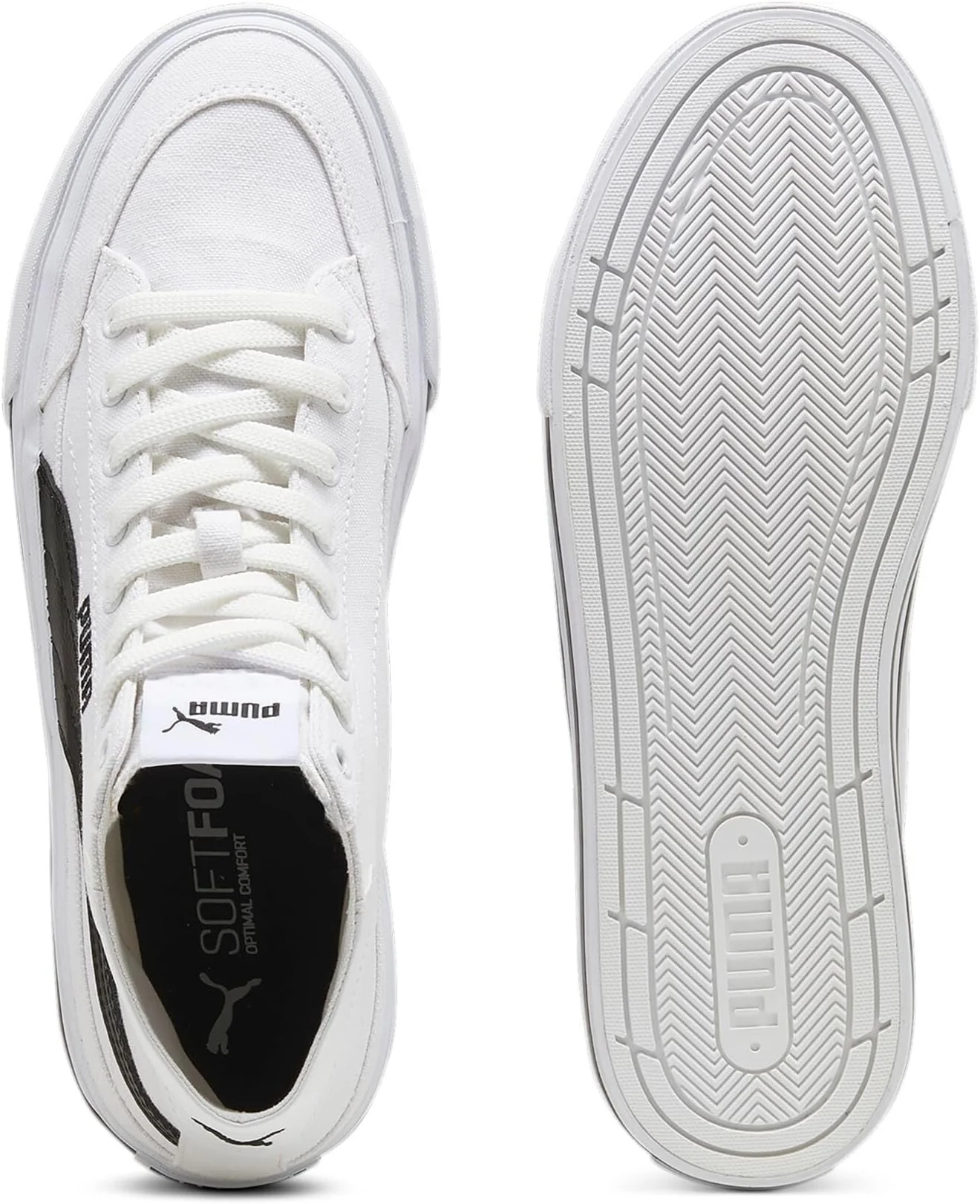 PUMA Court Classic Formstrip Mid Unisex Sneakers - Image 6