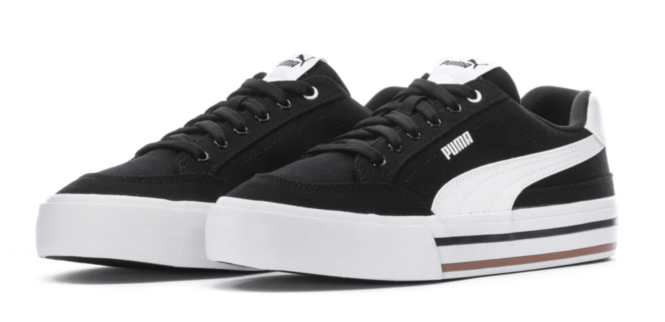 Puma Court Classic Vulcanised Formstrip Sneakers - Image 2