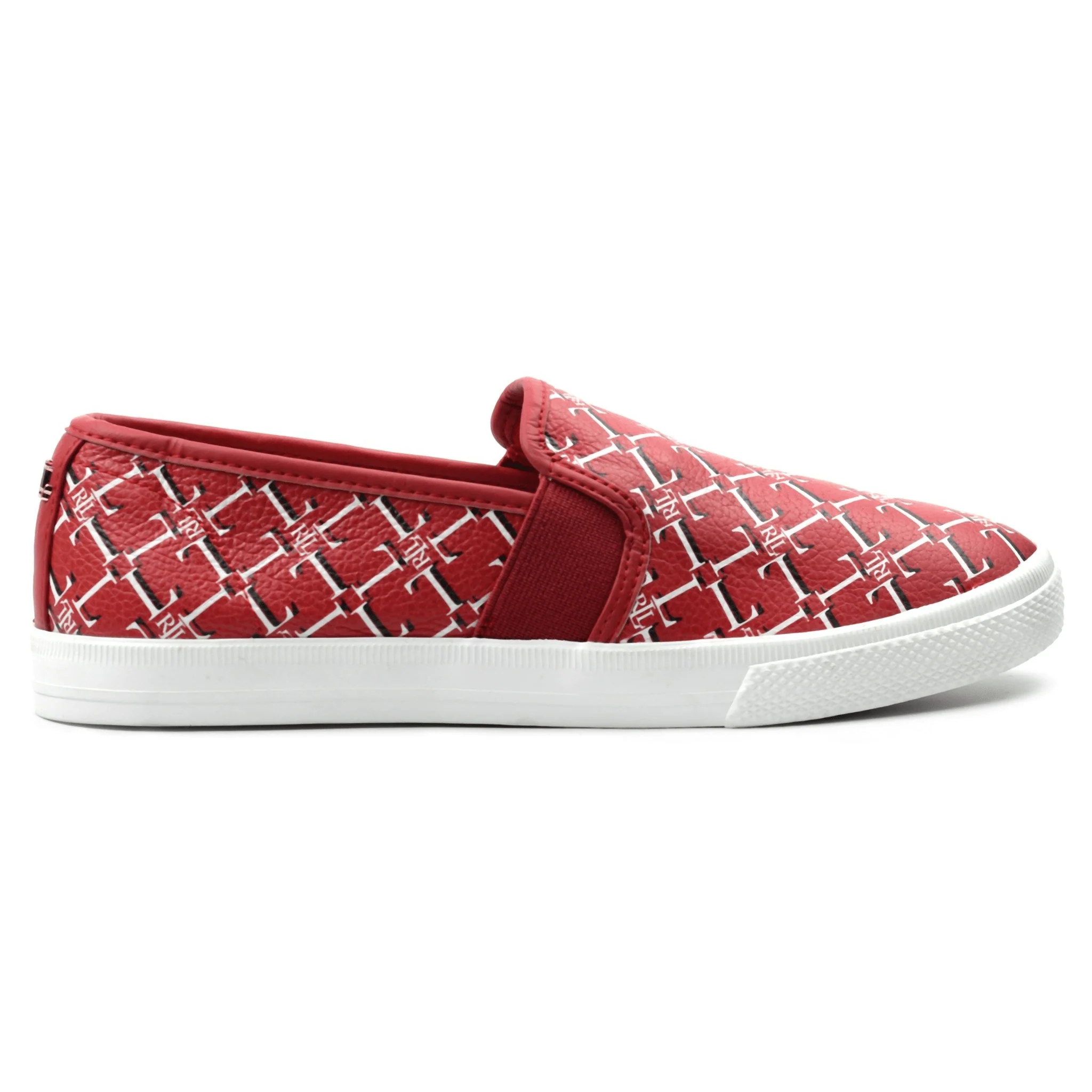 RALPH LAUREN Jinny Faux-Leather Trainer