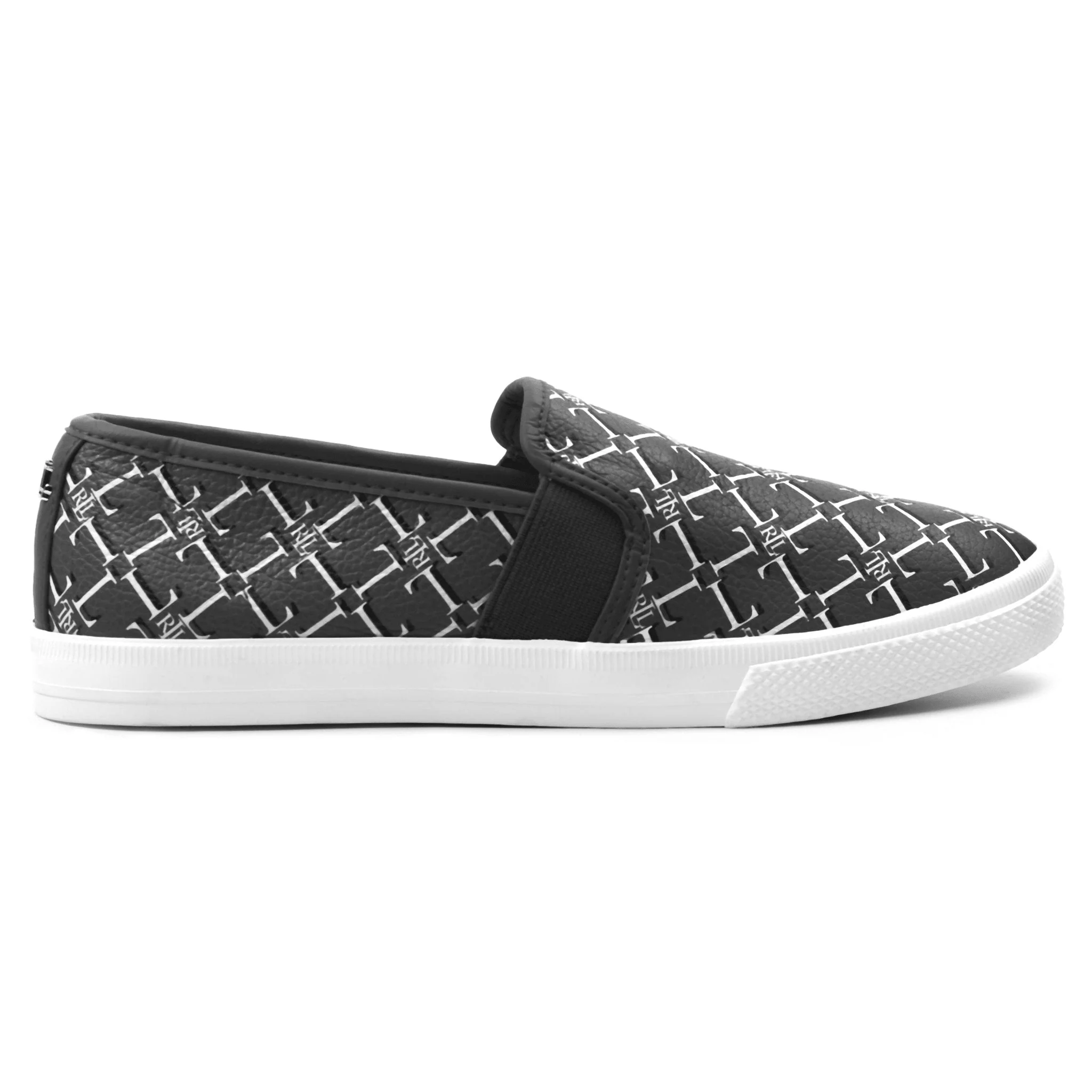 RALPH LAUREN Jinny Faux-Leather Trainer