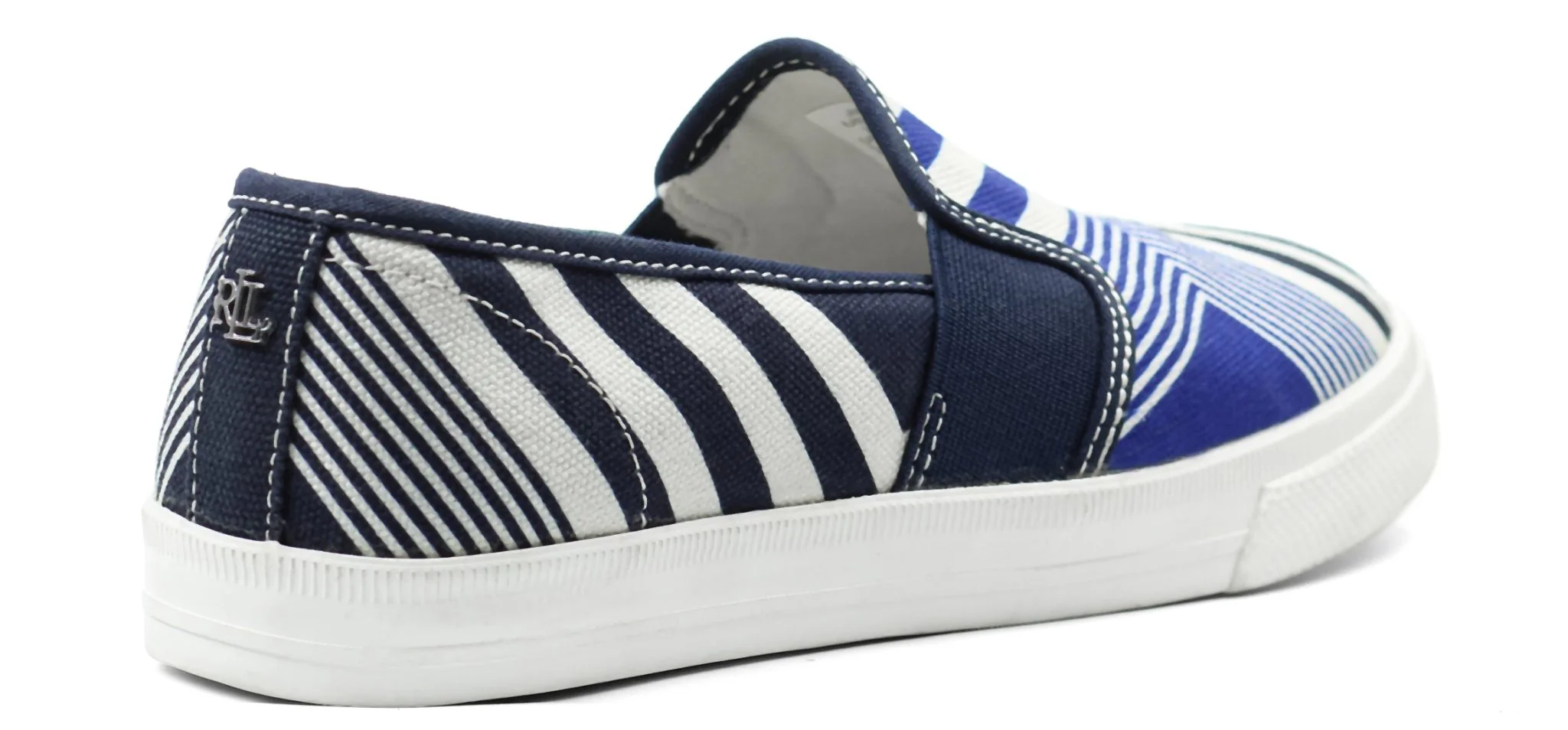 RALPH LAUREN Jinny Faux-Leather Trainer - Image 3