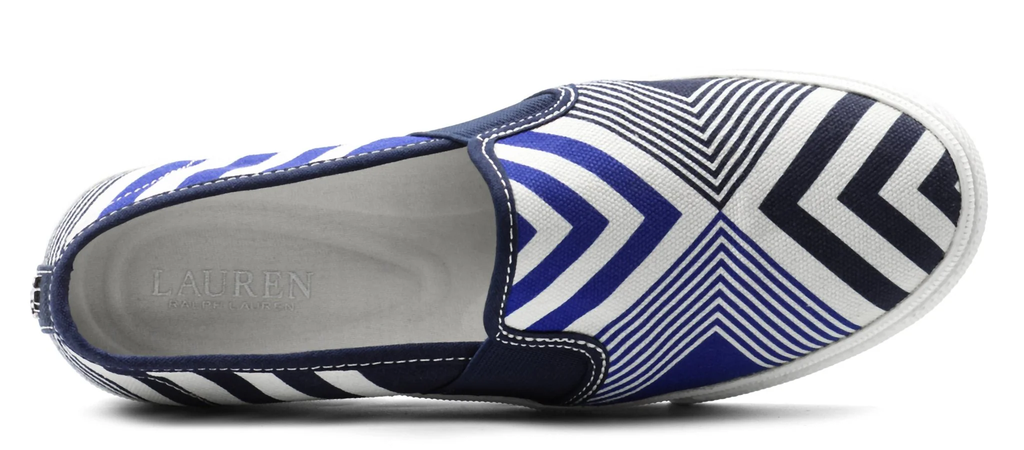 RALPH LAUREN Jinny Faux-Leather Trainer - Image 4
