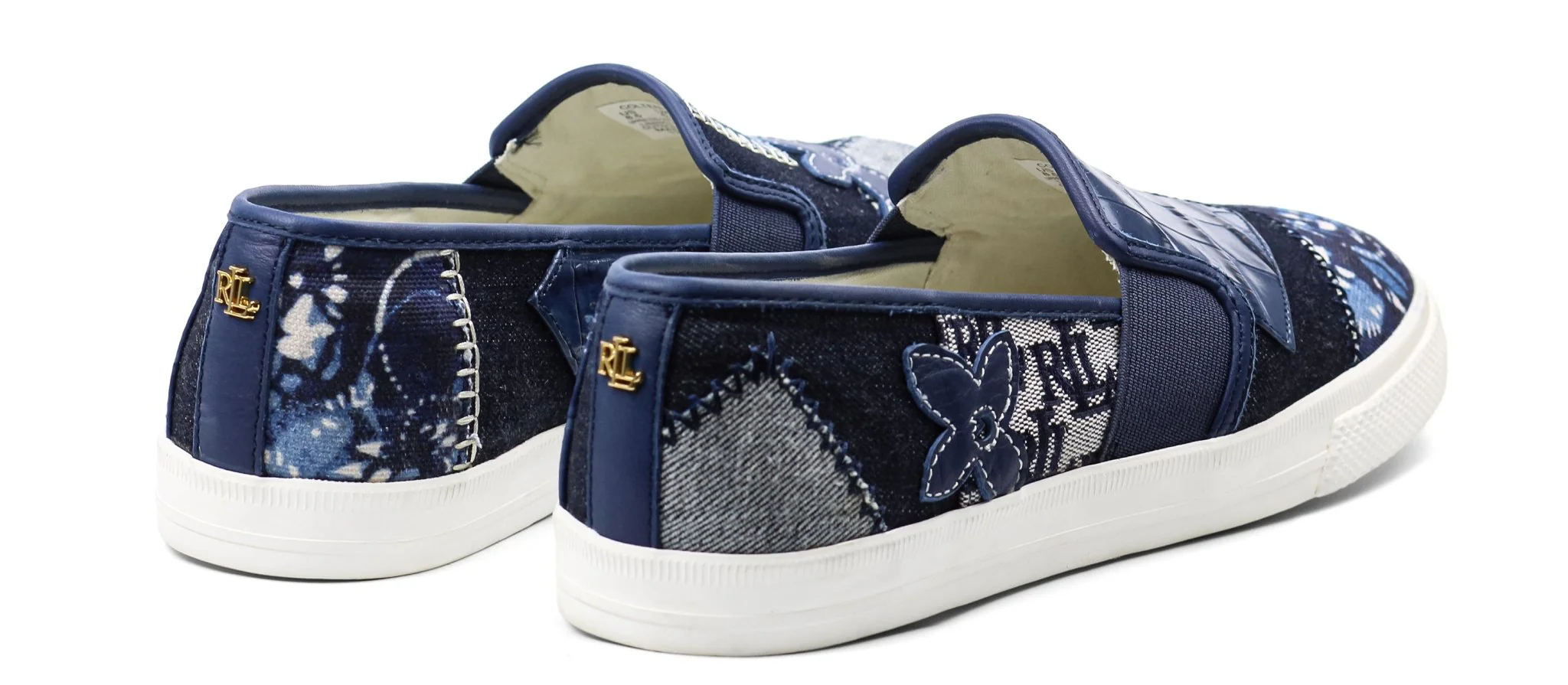 RALPH LAUREN Colten Faux-Leather Trainer - Image 3
