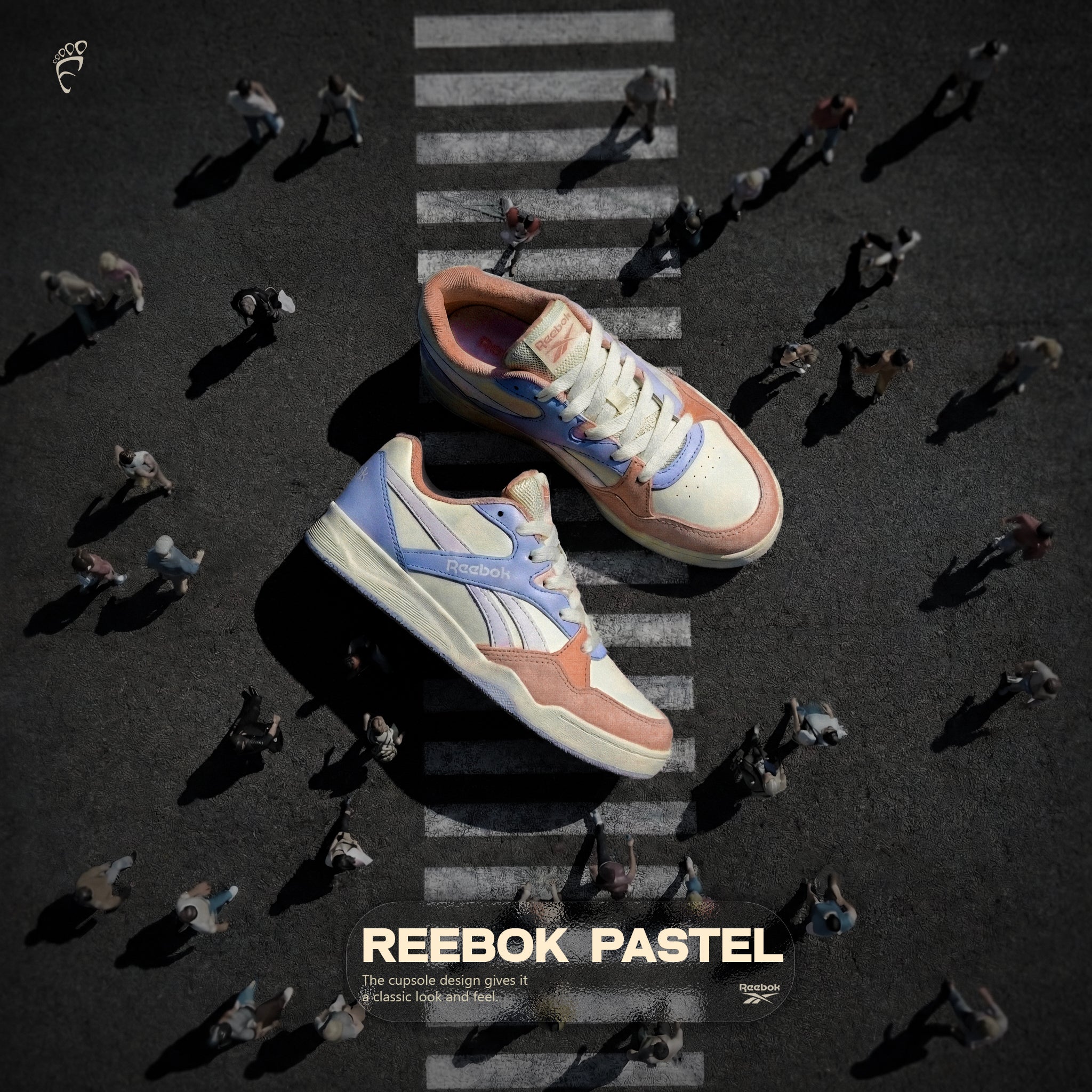REEBOK Pastel Sneakers Shoes PKLW - Image 5