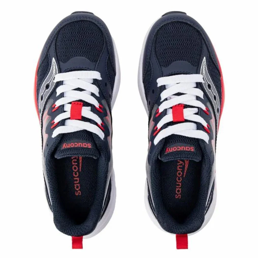SAUCONY Big Kid's Endorphin KDZ Sneaker NVRD - Image 4